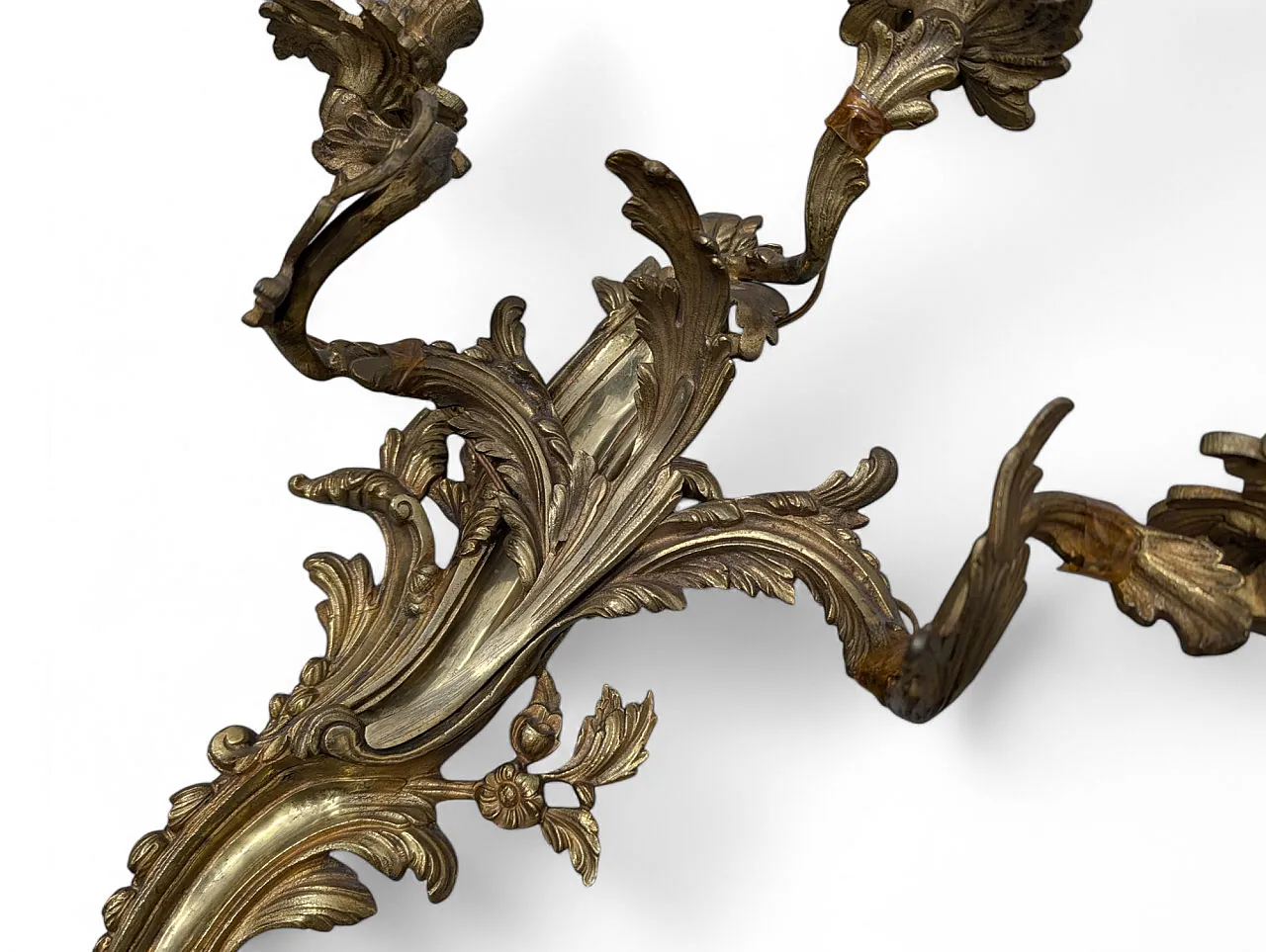 4 bronze bronze appliques in Rococo, 19th century 5