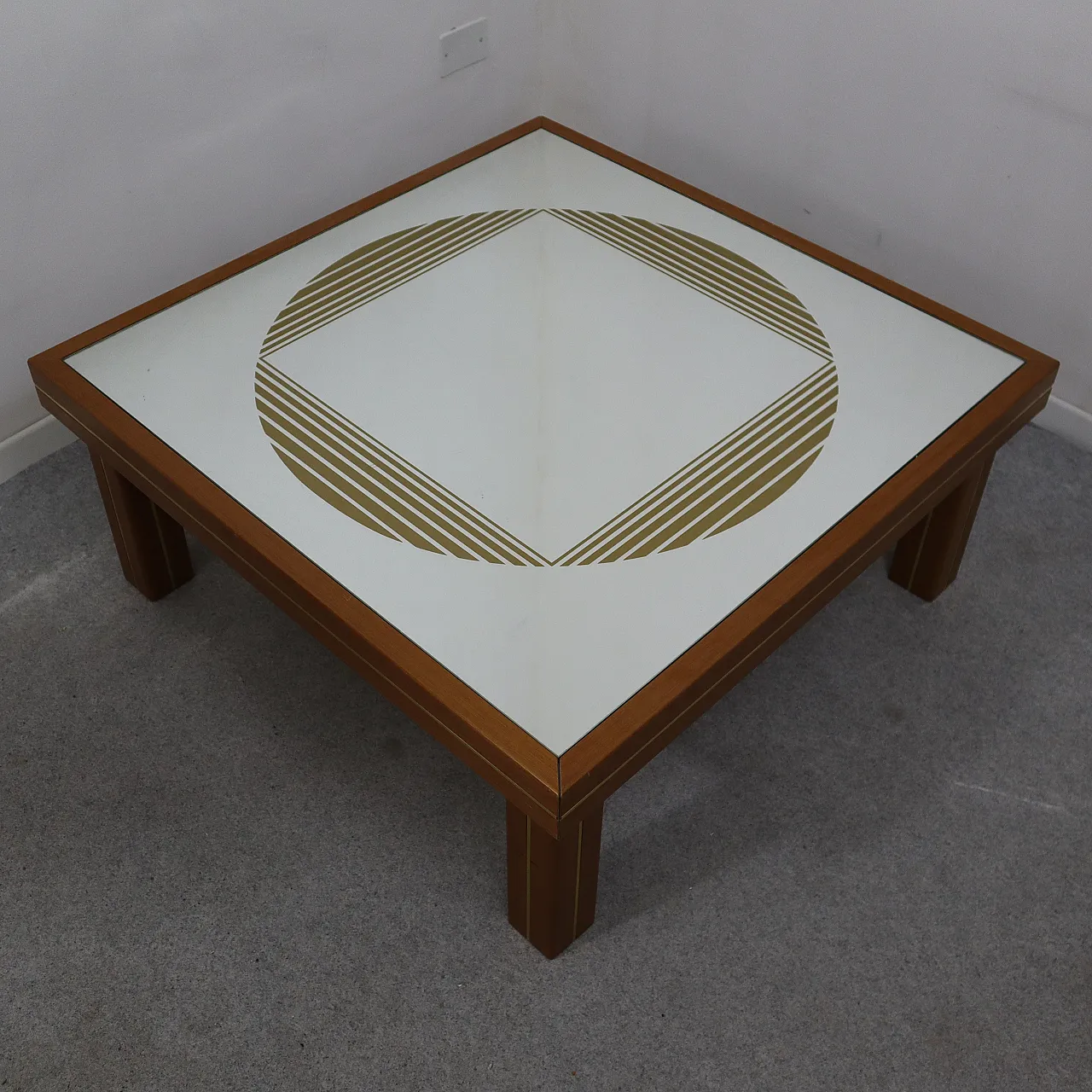 Coffee table by Gianni Celada for Fontana Arte, 70s, Italy 3