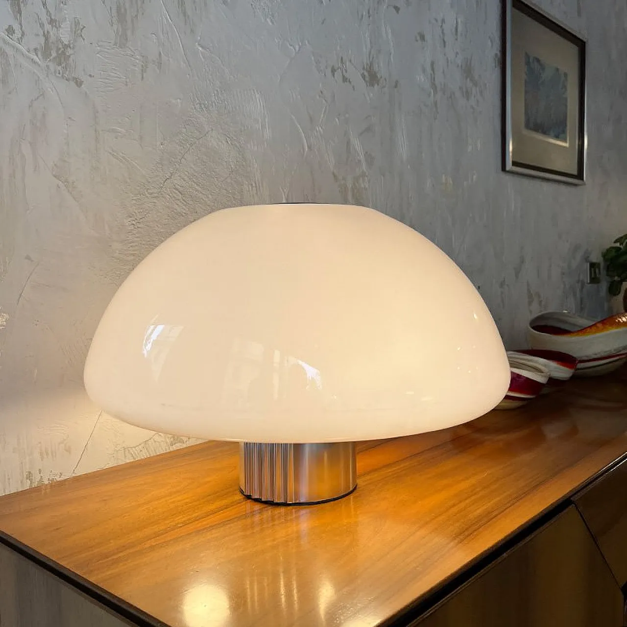 Table Lamp Mod. 4030 by Guzzini for Harveiluce, Italy, 1970s 9