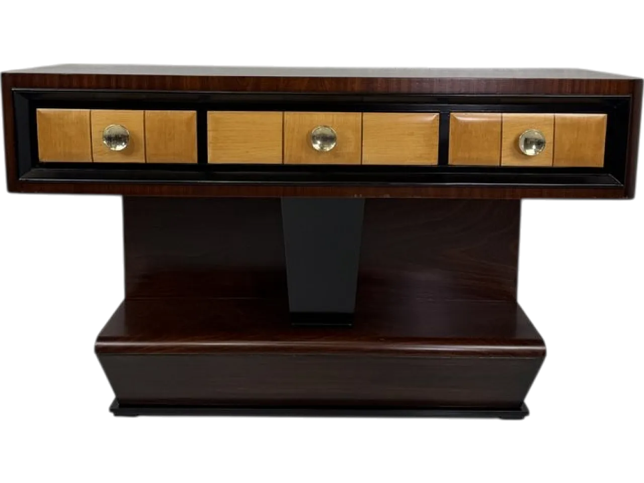 Console attributed to Paolo Buffa, 1950s 10