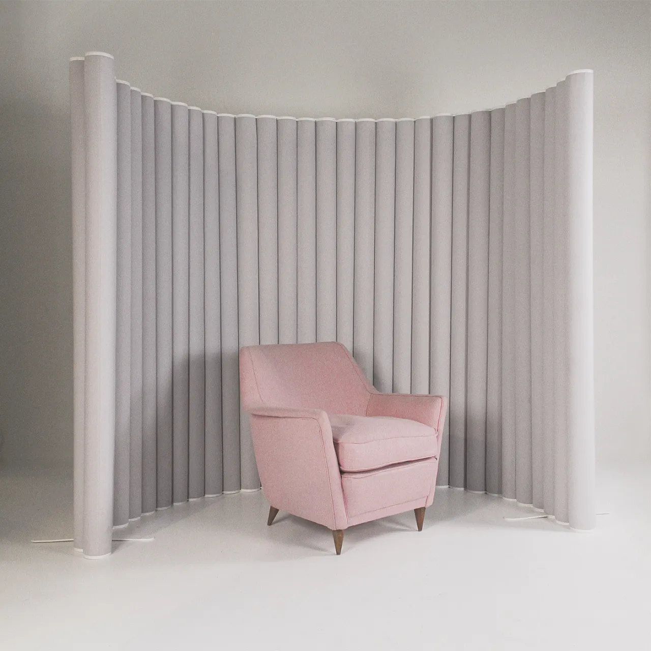 Soundproof partition by Raffaella Mangiarotti for IOC Project, 2000s 1