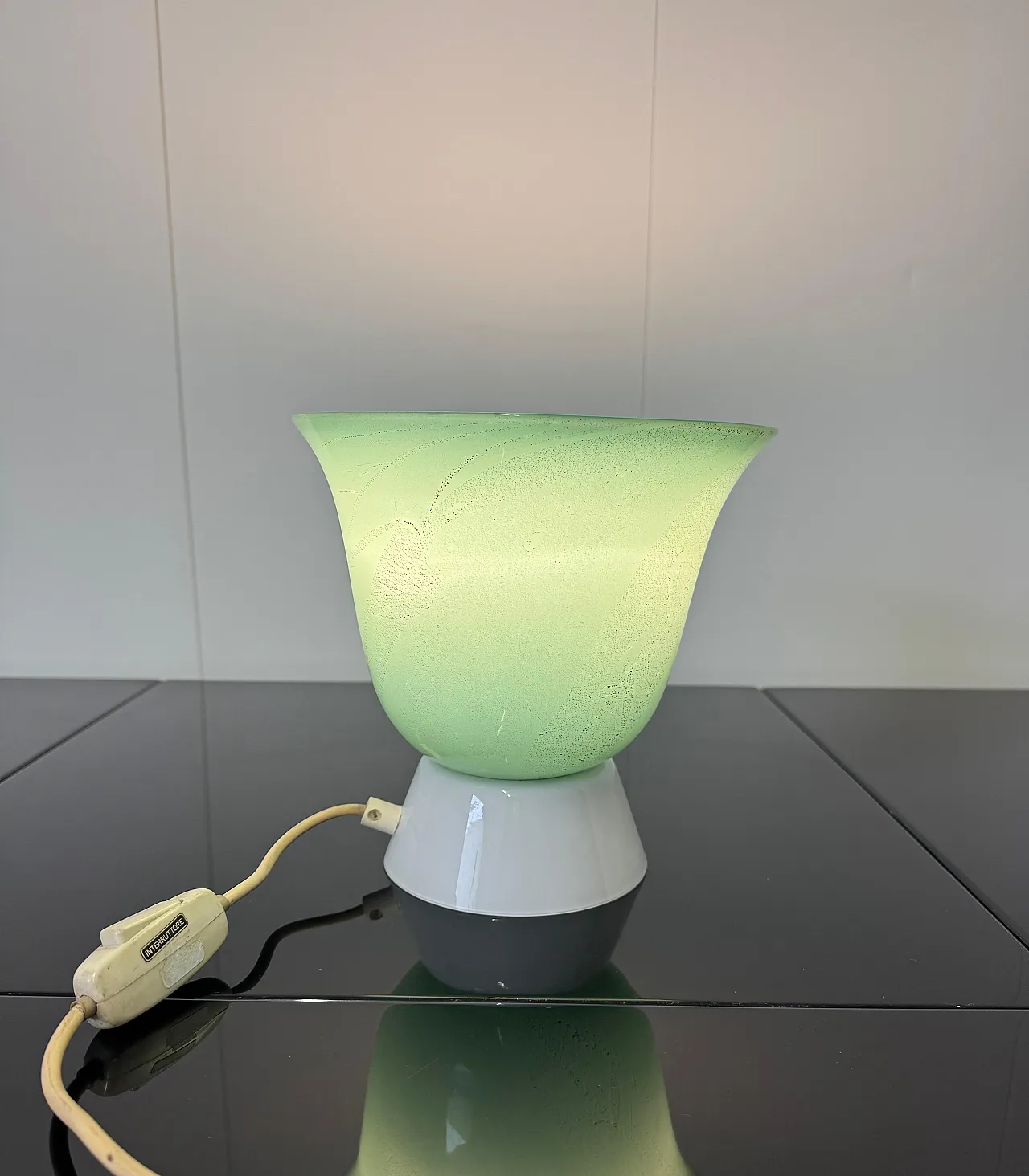 Table lamp by Tomaso Buzzi for Venini, 1980s 14