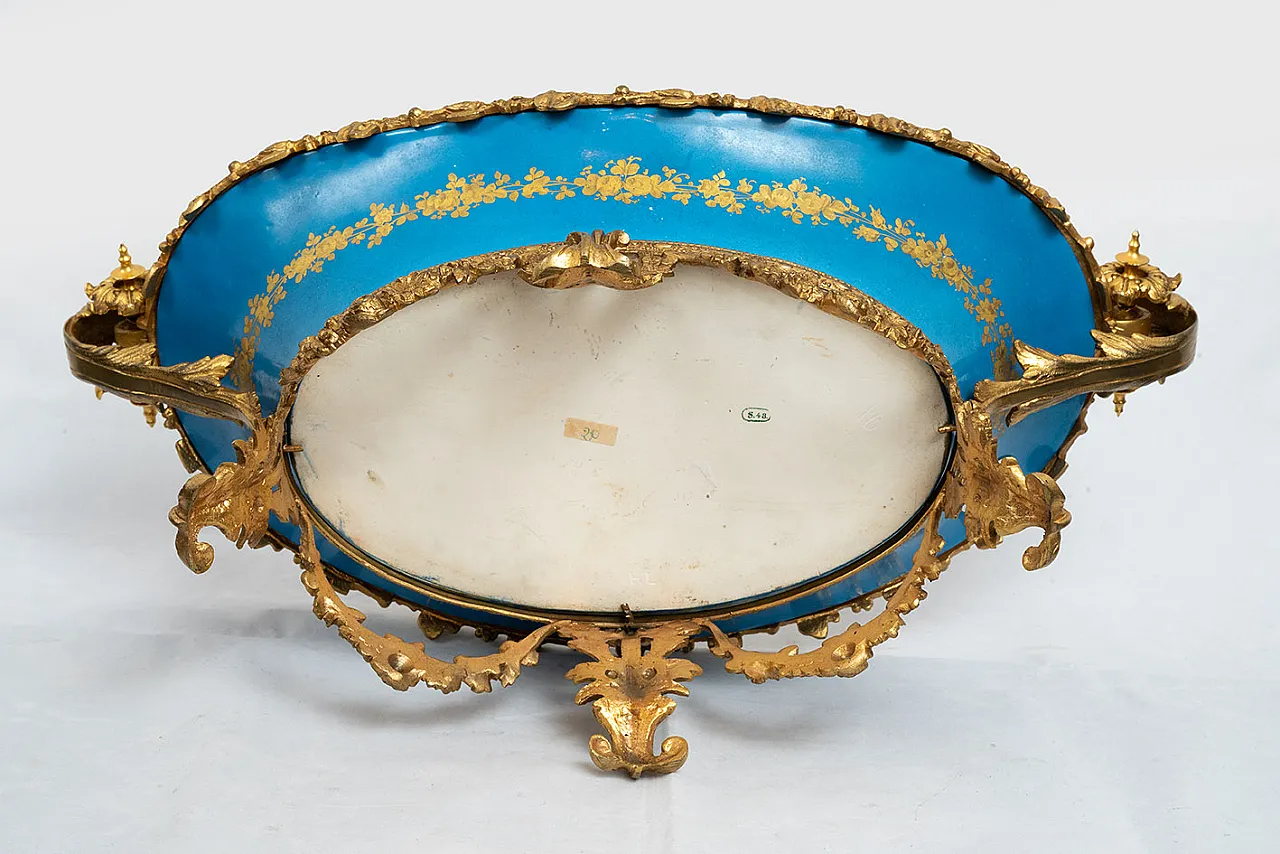 Napoleon III  polycromed porcelain centerpiece by Sevres, '800 5