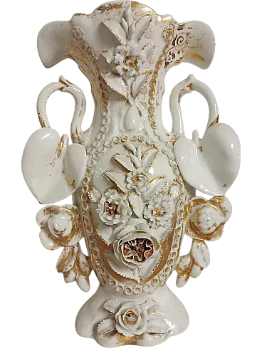 Parisian porcelain vase, 19th century