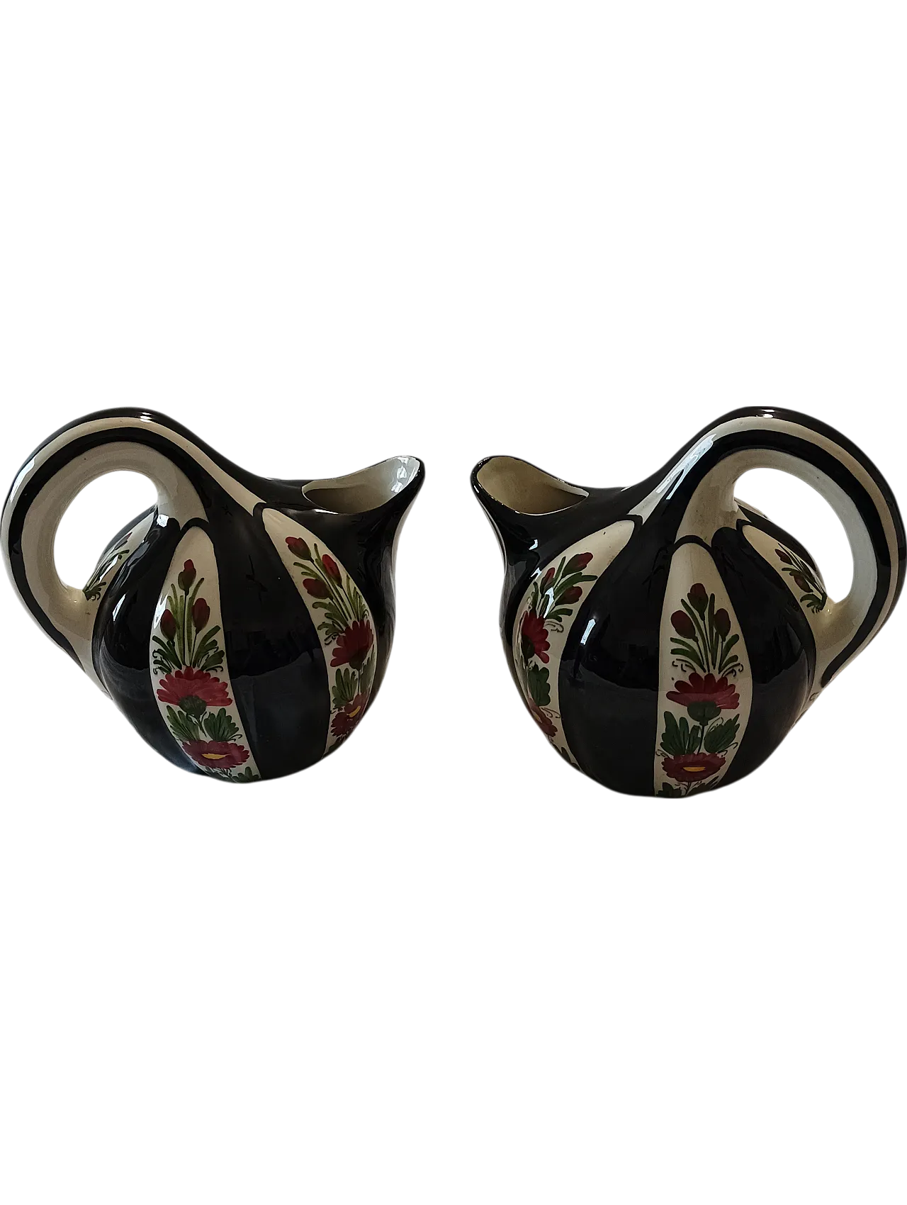 Pair of jugs Titano Repubblica San Marino, 50s 15