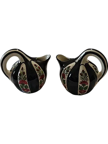 Pair of jugs Titano Repubblica San Marino, 50s