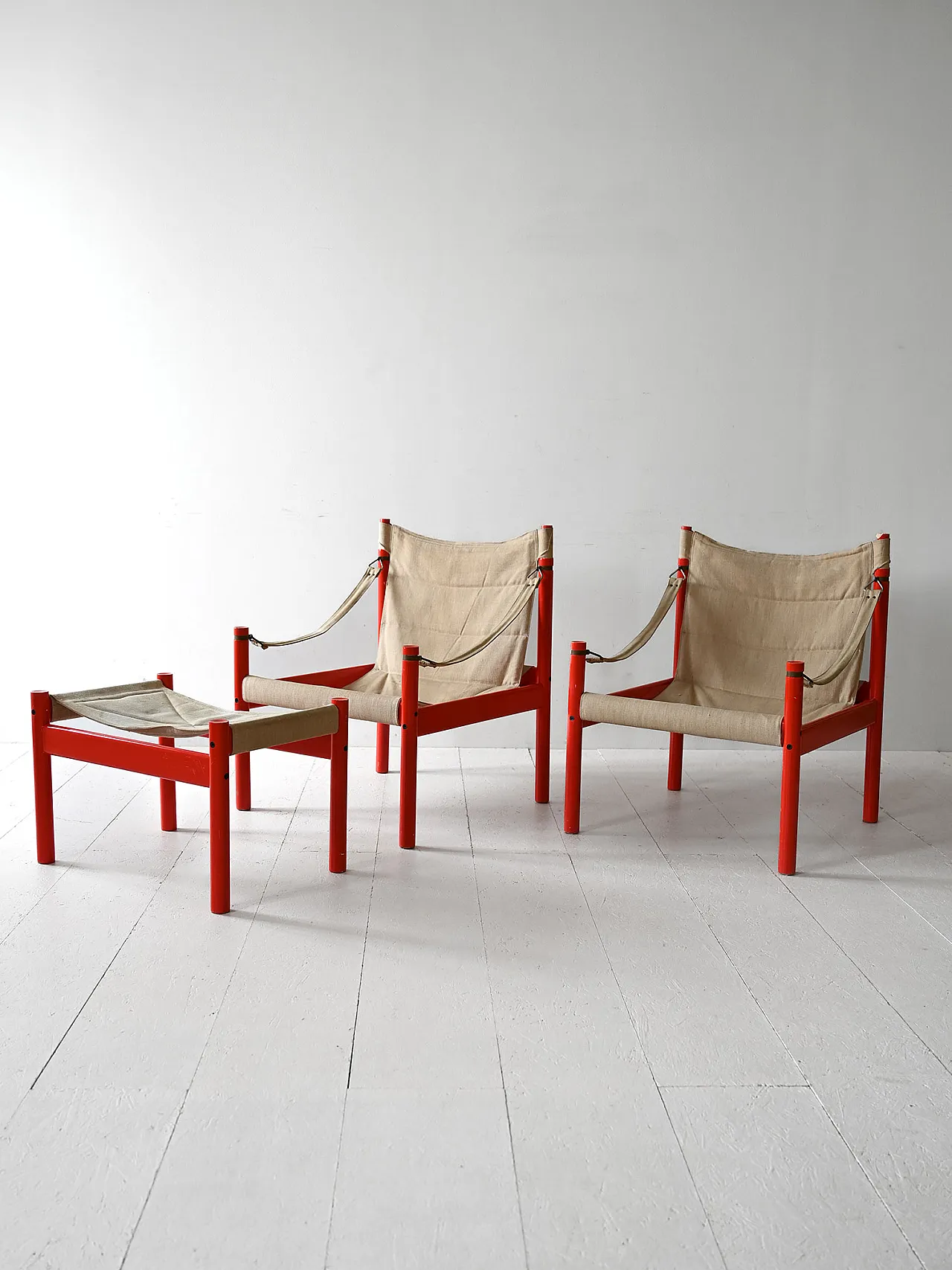 Safari armchairs bby Erik Wörtz, 70s 1