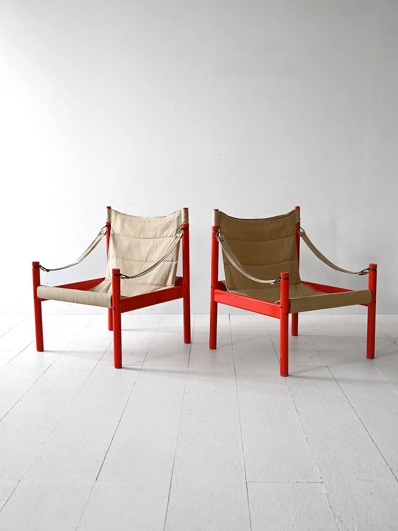 Safari armchairs bby Erik Wörtz, 70s 4