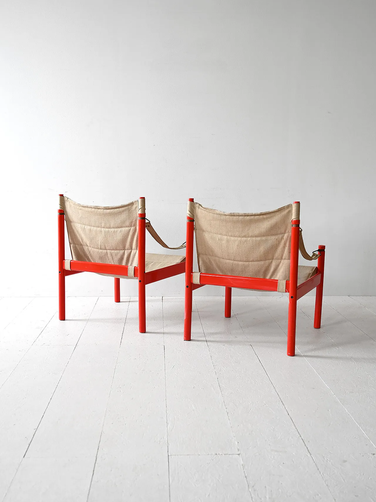 Safari armchairs bby Erik Wörtz, 70s 5