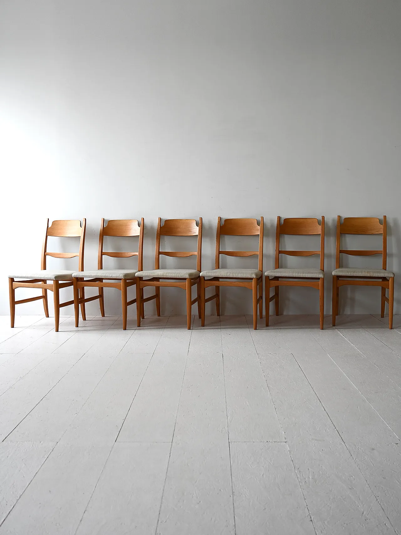 6 chairs by Carl Malmsten, 60s 3