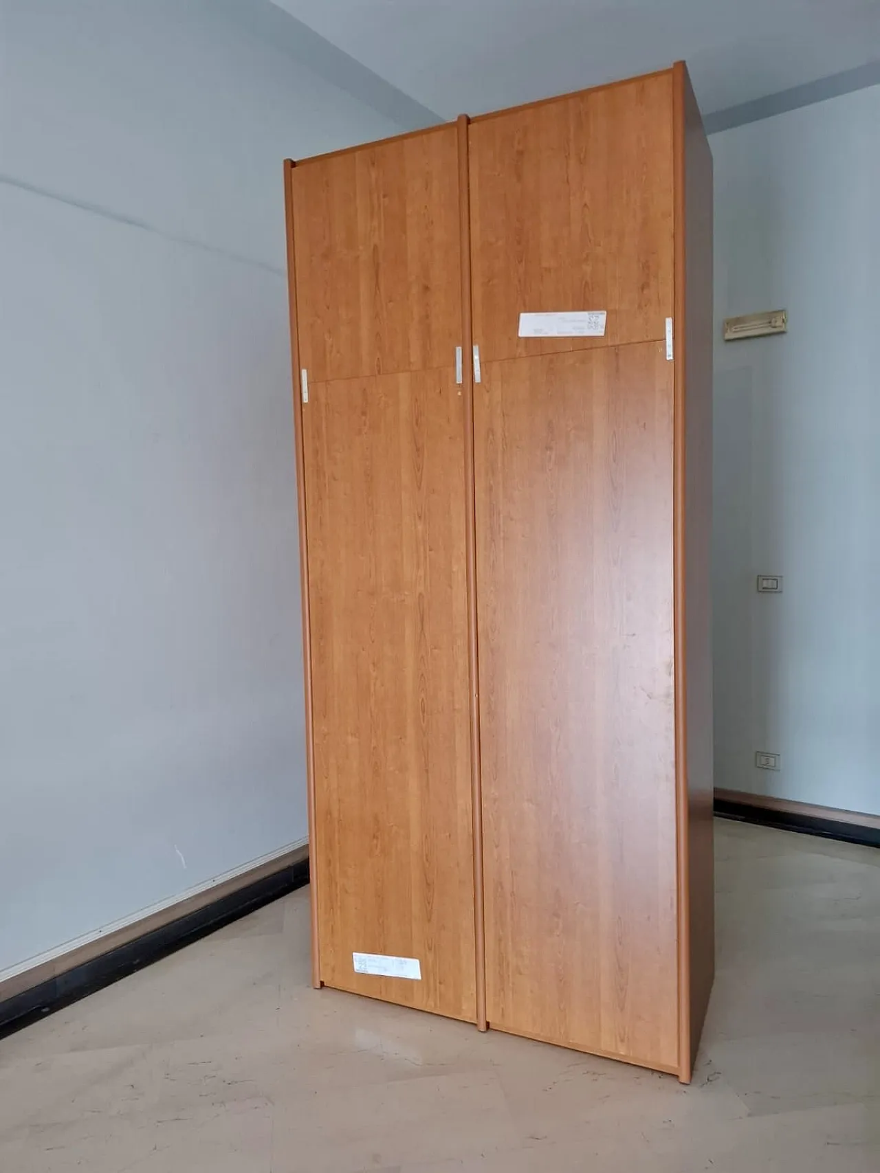 Double Anta Cherry Wardrobe with internal drawers, 2000s 5