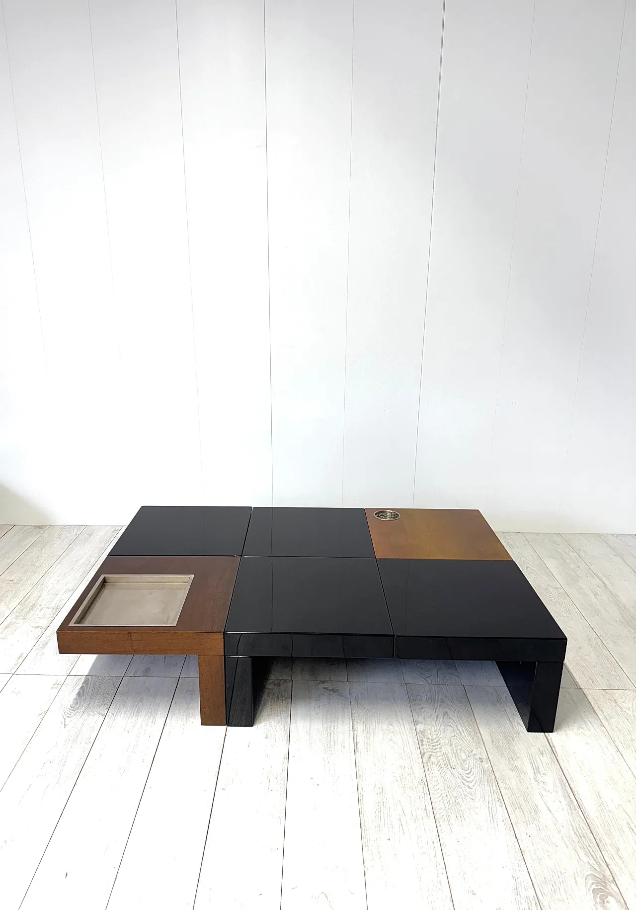 6 Nac modular coffee tables by Cesare Augusto Nava, 1970s 2