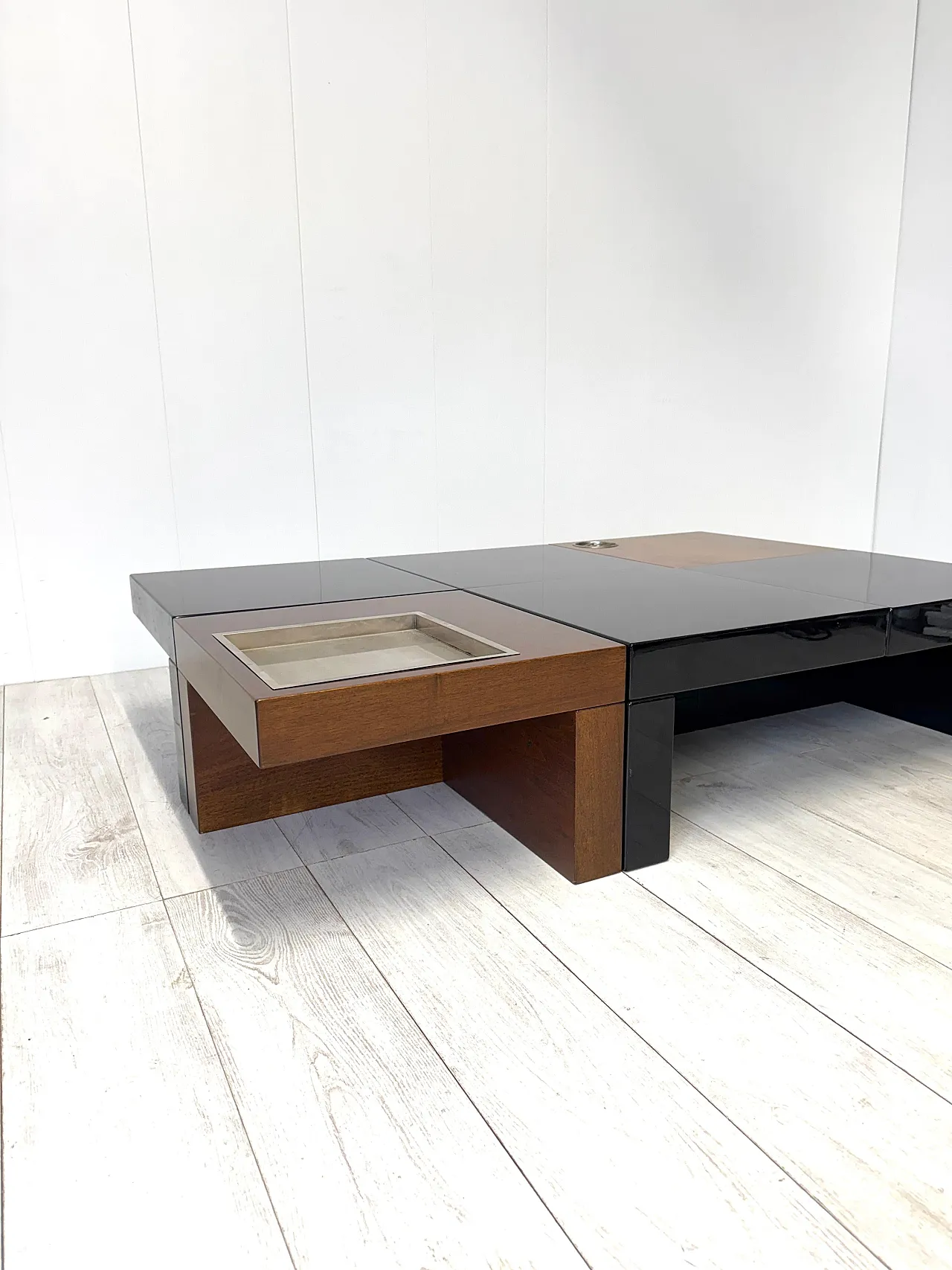 6 Nac modular coffee tables by Cesare Augusto Nava, 1970s 5