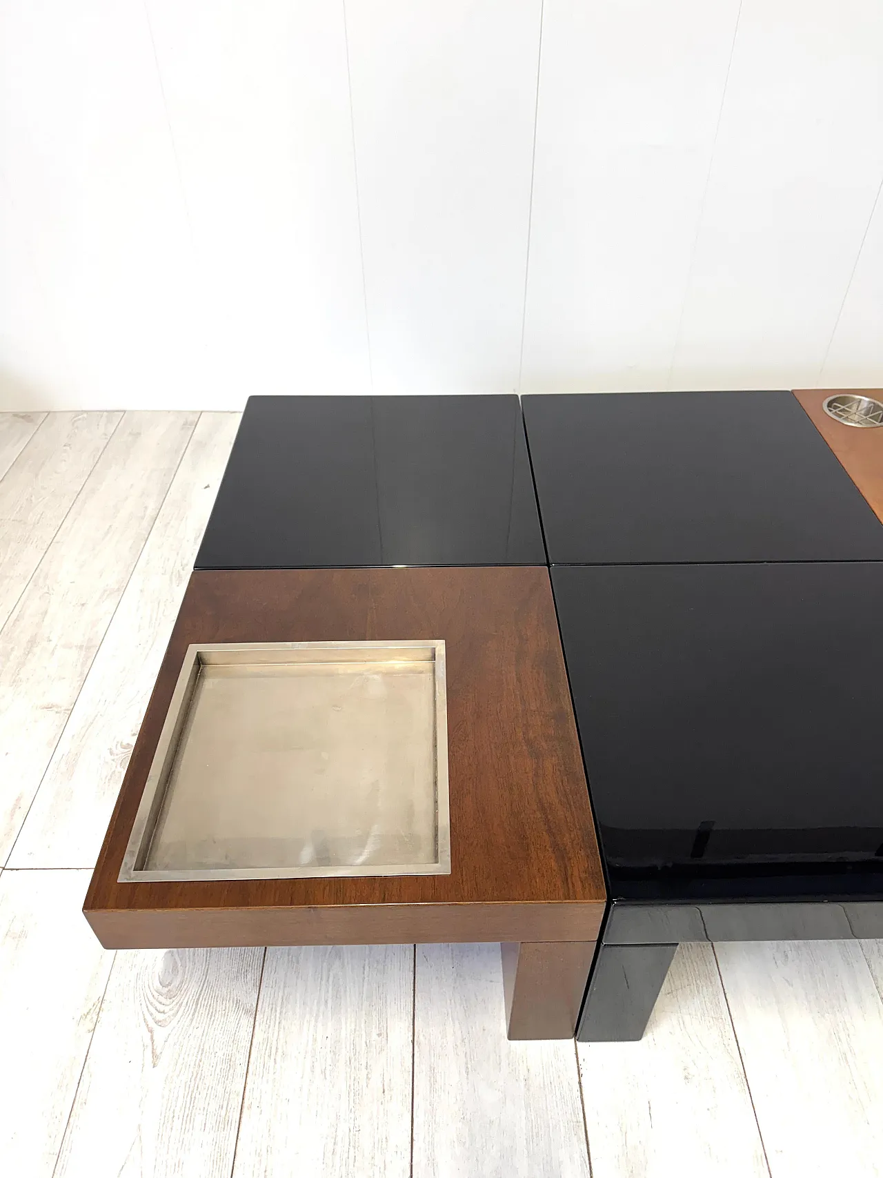 6 Nac modular coffee tables by Cesare Augusto Nava, 1970s 8