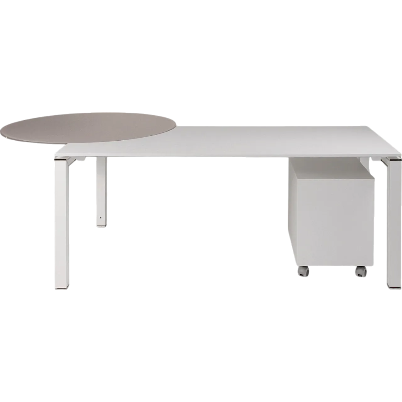 Freeway series desk with drawers, 2000s 9