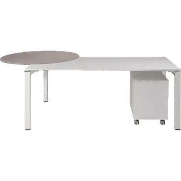 Freeway series desk with drawers, 2000s