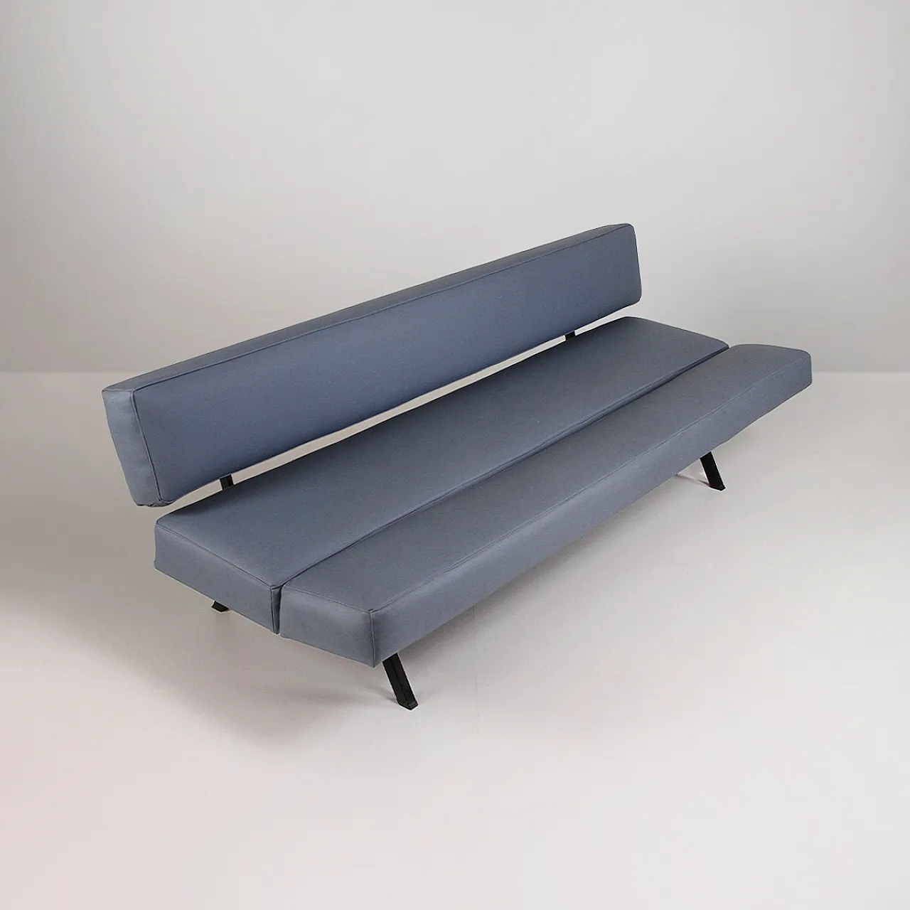 Leatherette sofa bed, 1960s 2