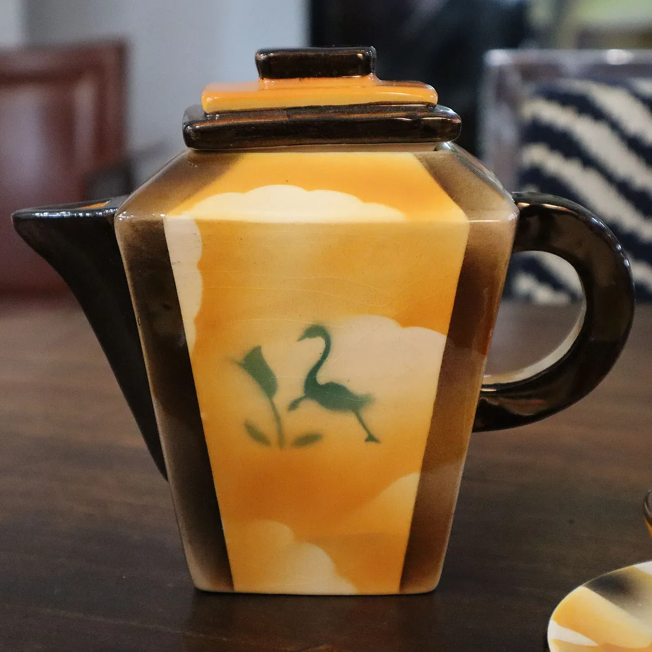 Servizio da caffè Art Deco ceramica Carraresi Lucchesi, anni '30 4