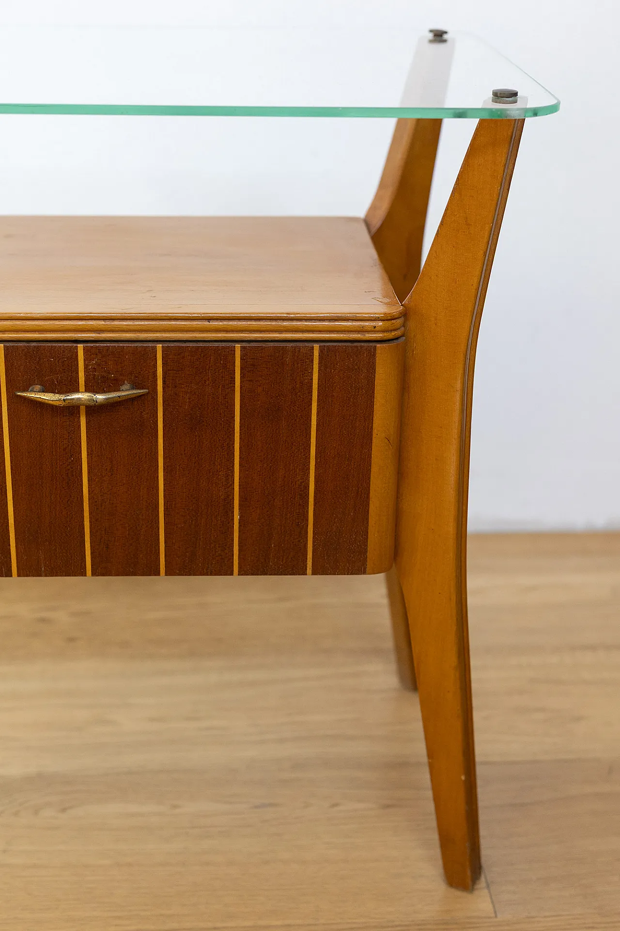 Bedside table by Gio Ponti for Permanente Mobili Cantù 1950s 10