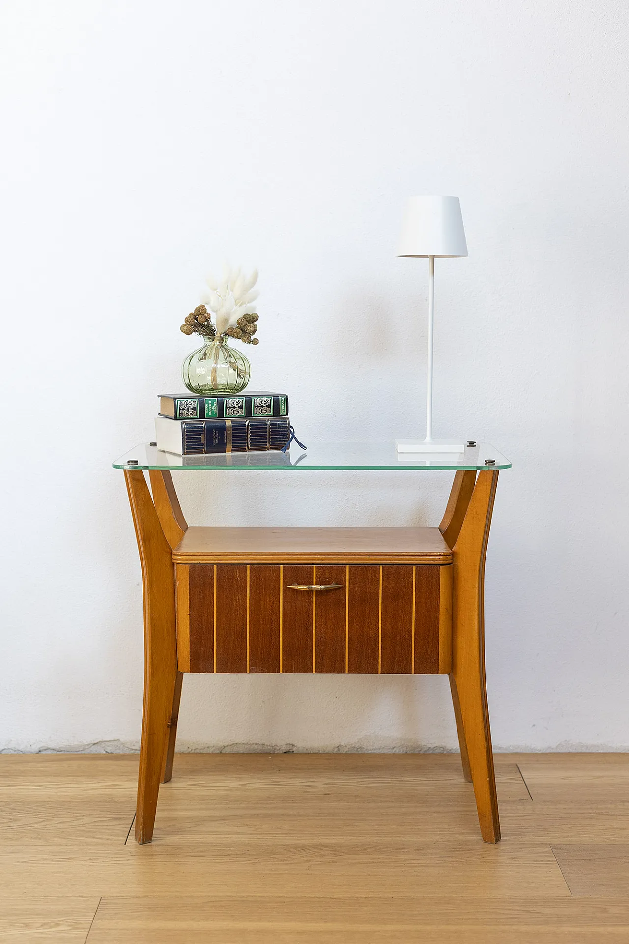 Bedside table by Gio Ponti for Permanente Mobili Cantù 1950s 12