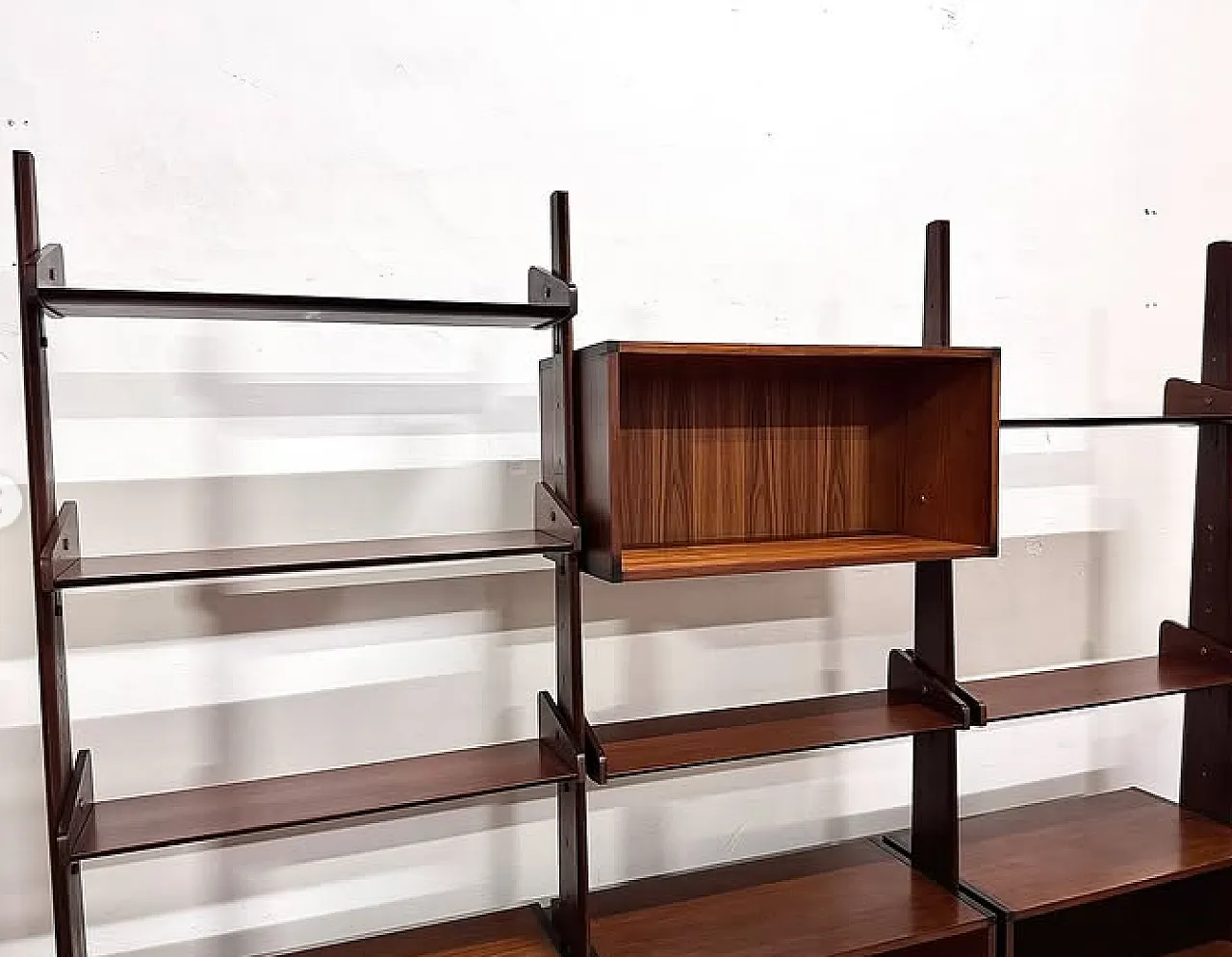 Three-module bookcase by AV Arredamenti Contemporanei, 1960s 8