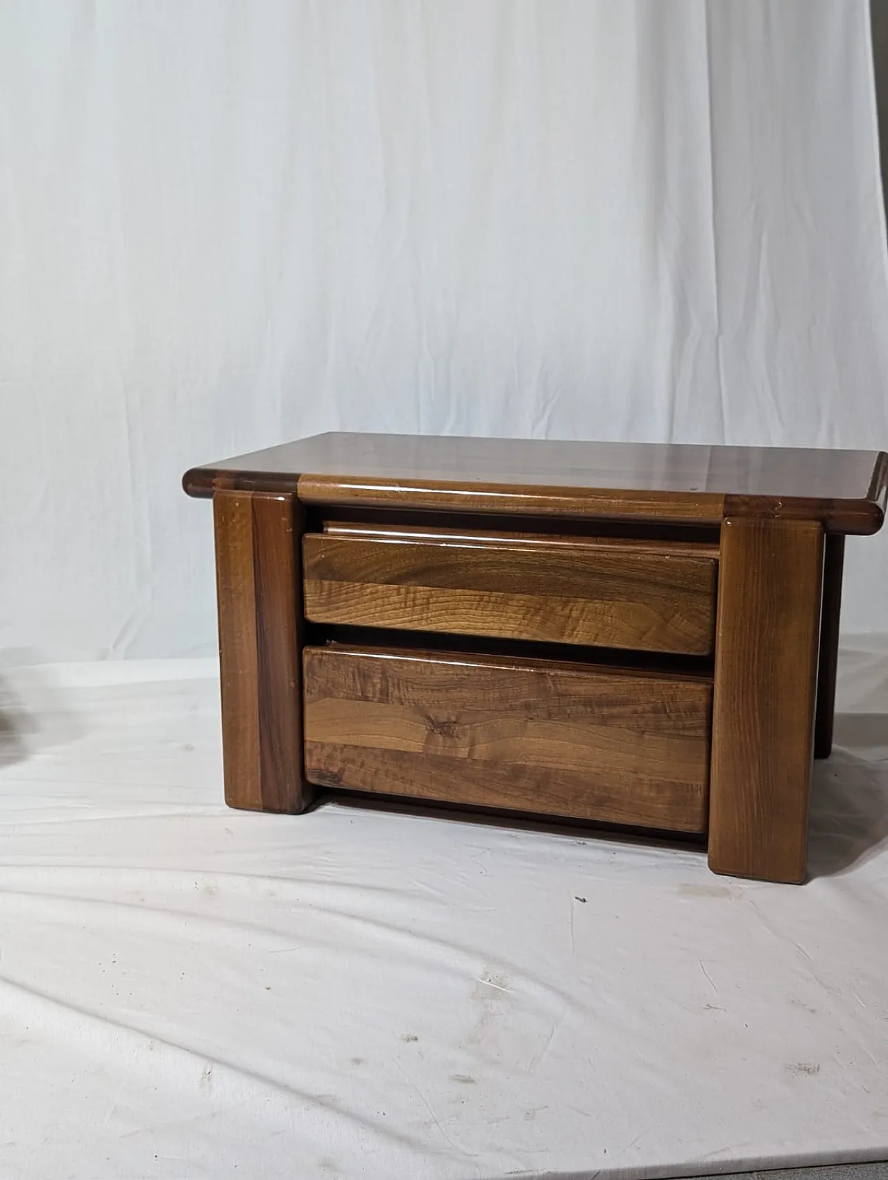 Pair of bedside Tables by Mario Marenco for Mobilgirgi, 70s 6