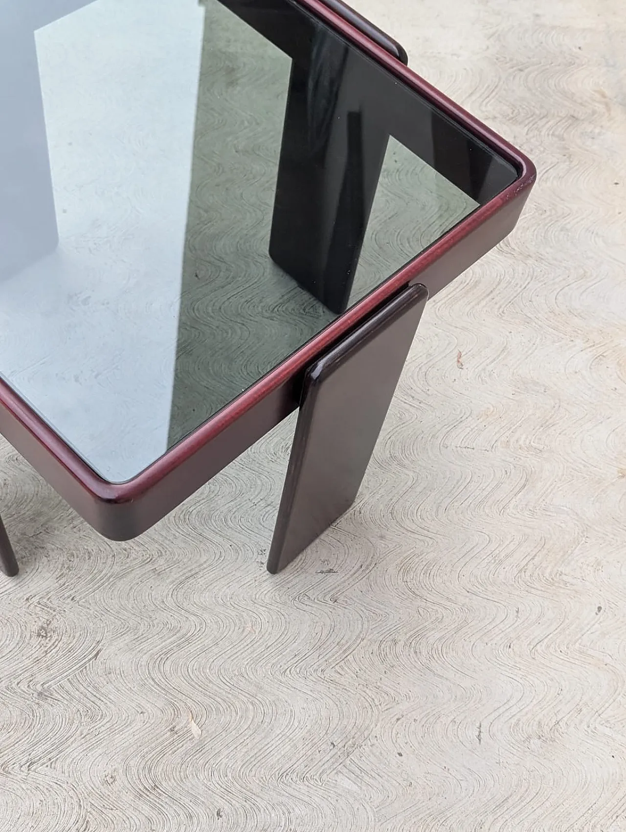 Square Side table by Gianfranco Frattini for Cassina, 70s 4