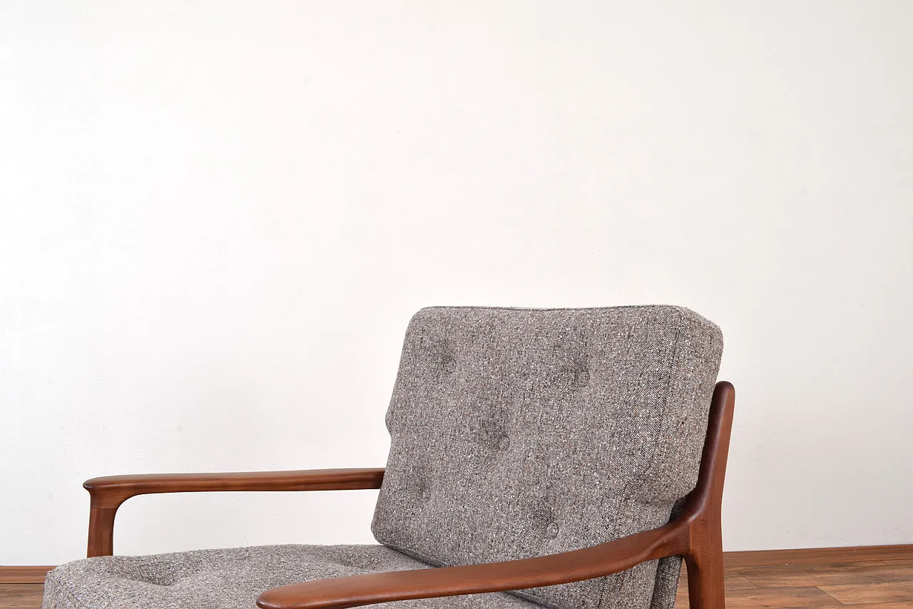 Mid-Century Lounge Chair by Eugen Schmidt for Soloform, 1960s. 7