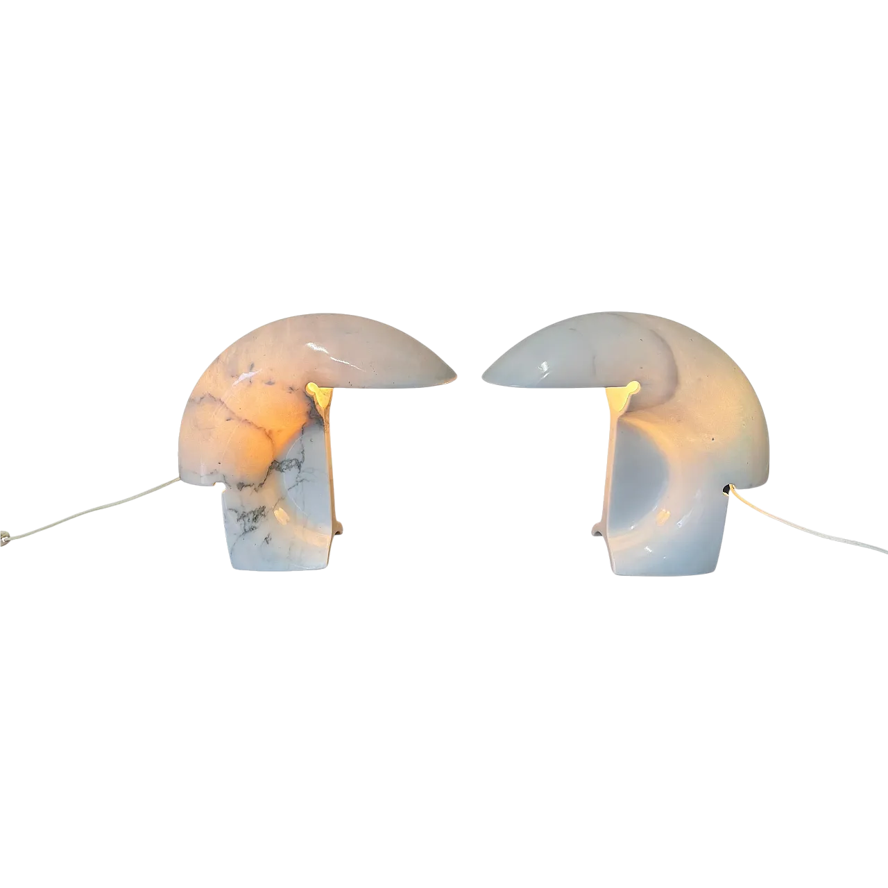 Pair of Biagio lamps by Afra & Tobia Scarpa for Flos, 1970s 17