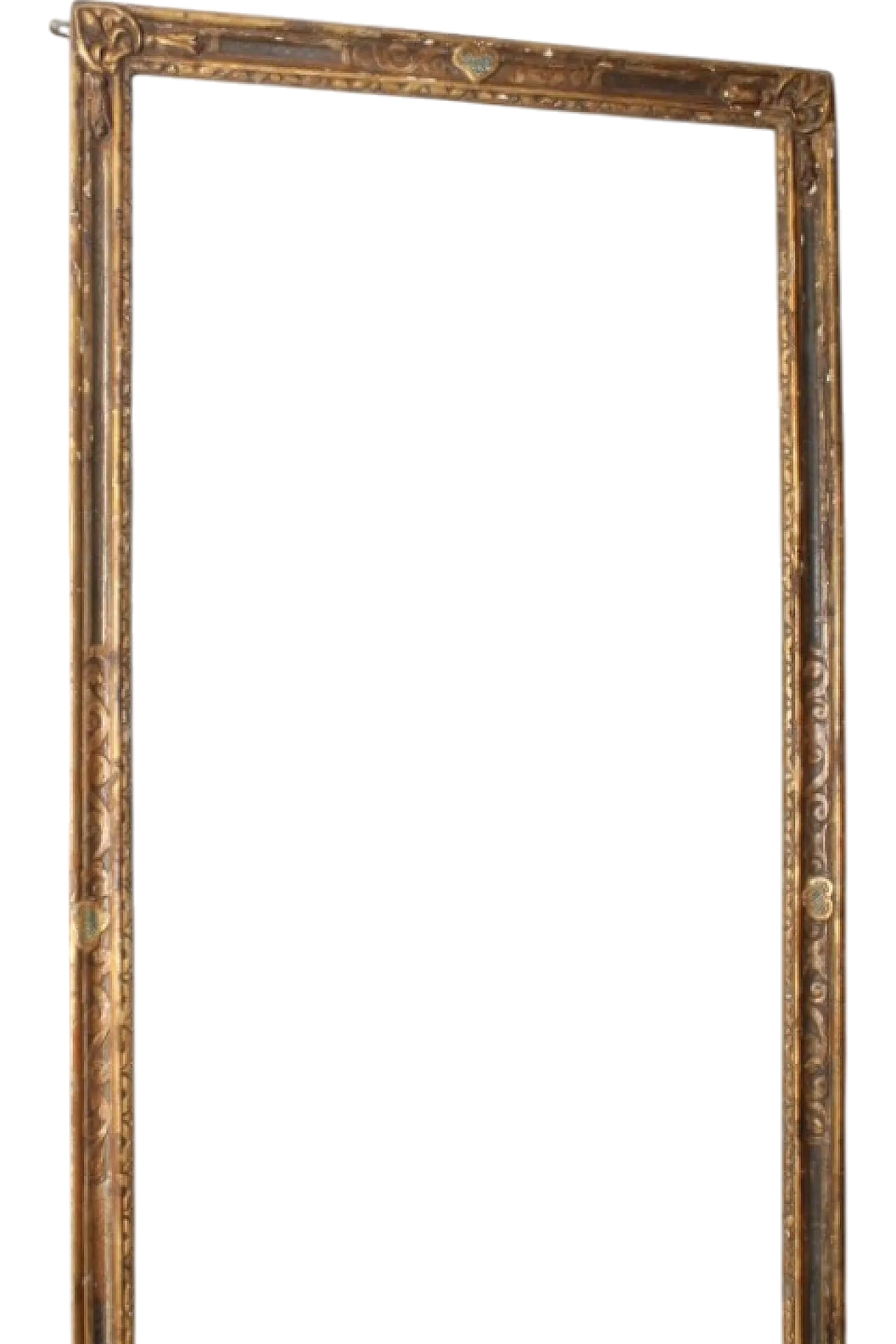 Frame golden and painted with carvings, 1750 20