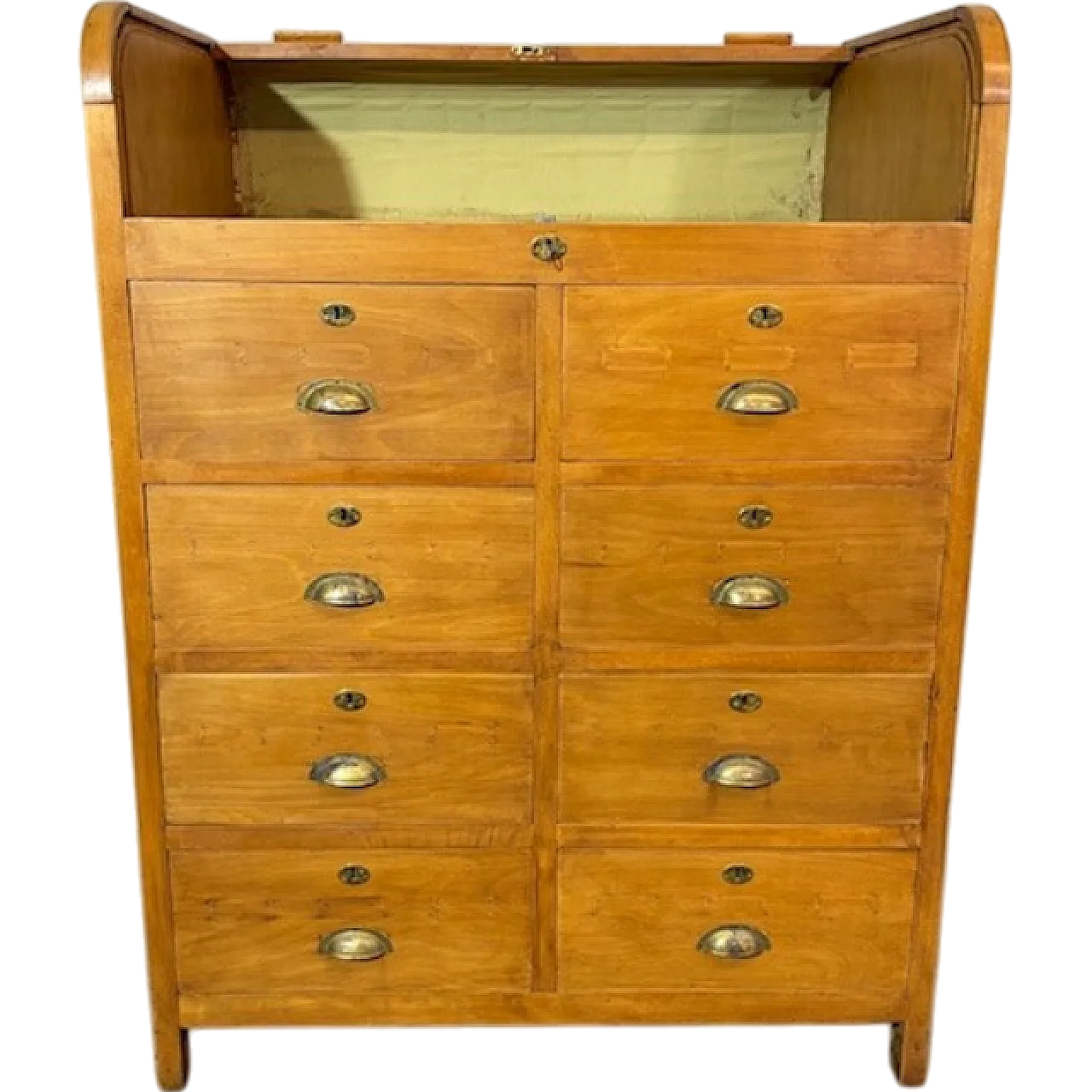 Mobile Field A Serrandina beech 8 drawers, 50s 13