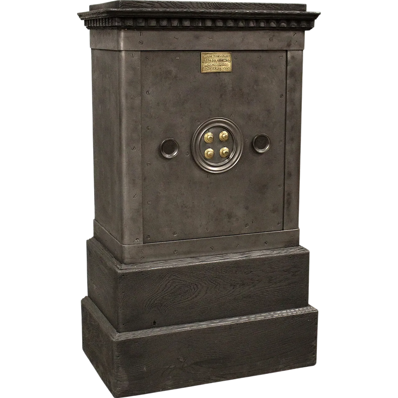 Wood and iron safe, late '800 15