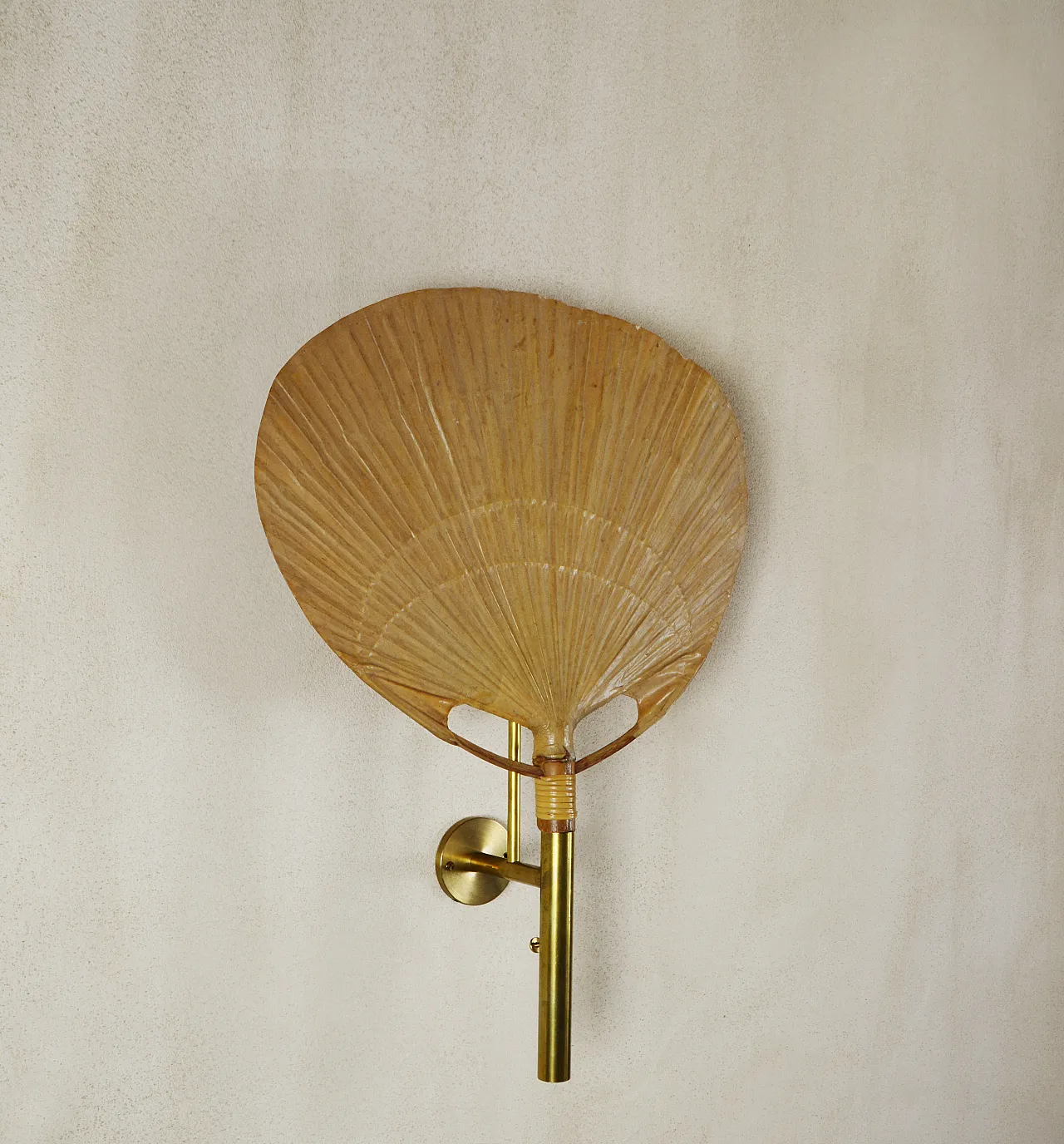 Uchiwa II wall lamp by Ingo Maurer, 70s 6