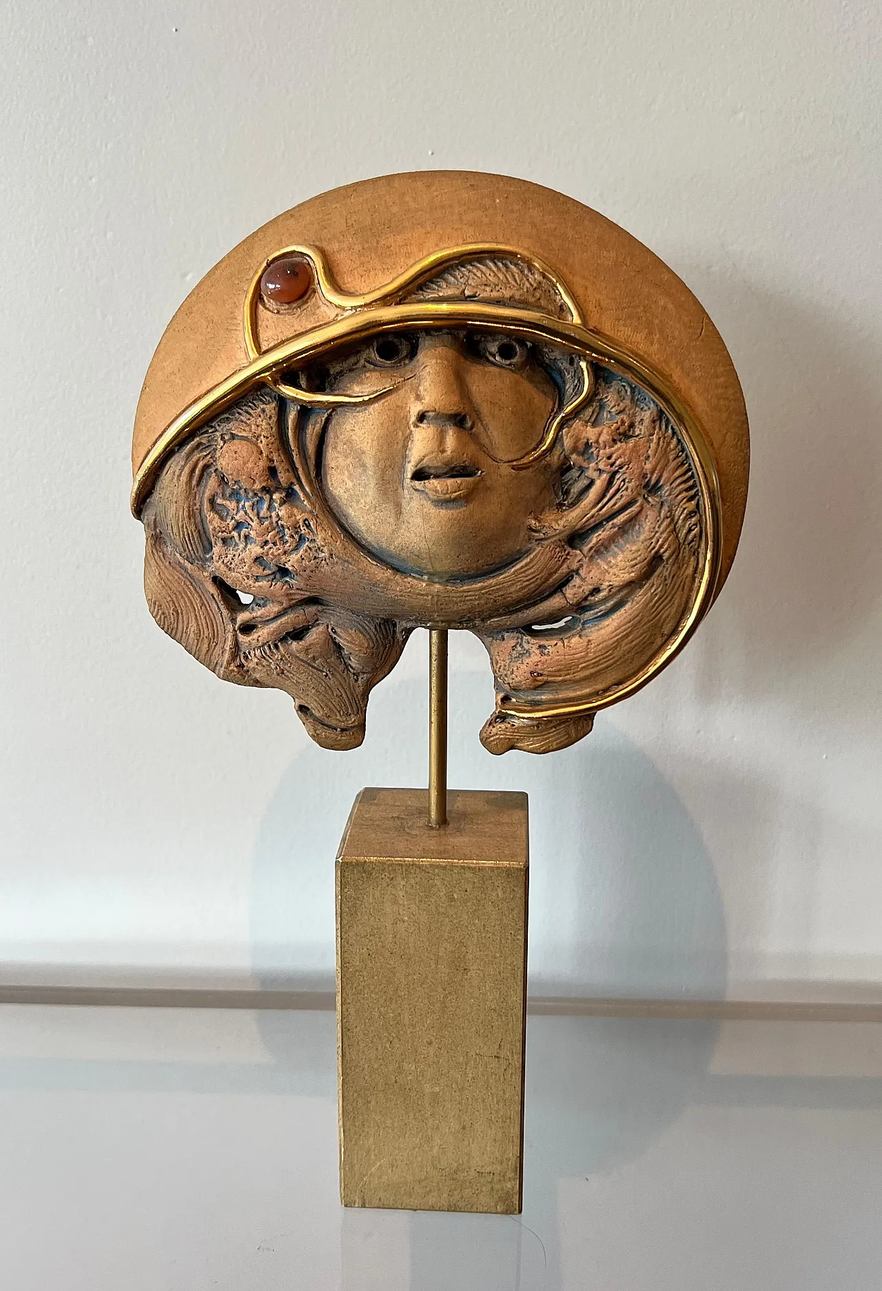 Terracotta Sculpture by Jean-Claude Vanhaecke, 1970s 10