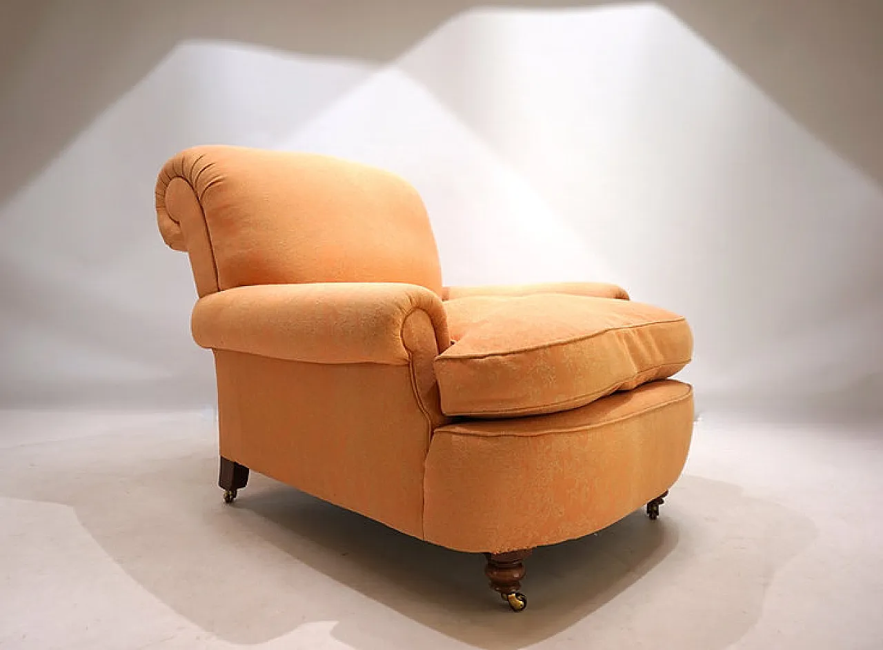 Armchair with deep seat in the style of Howard & Sons, 20th century 2