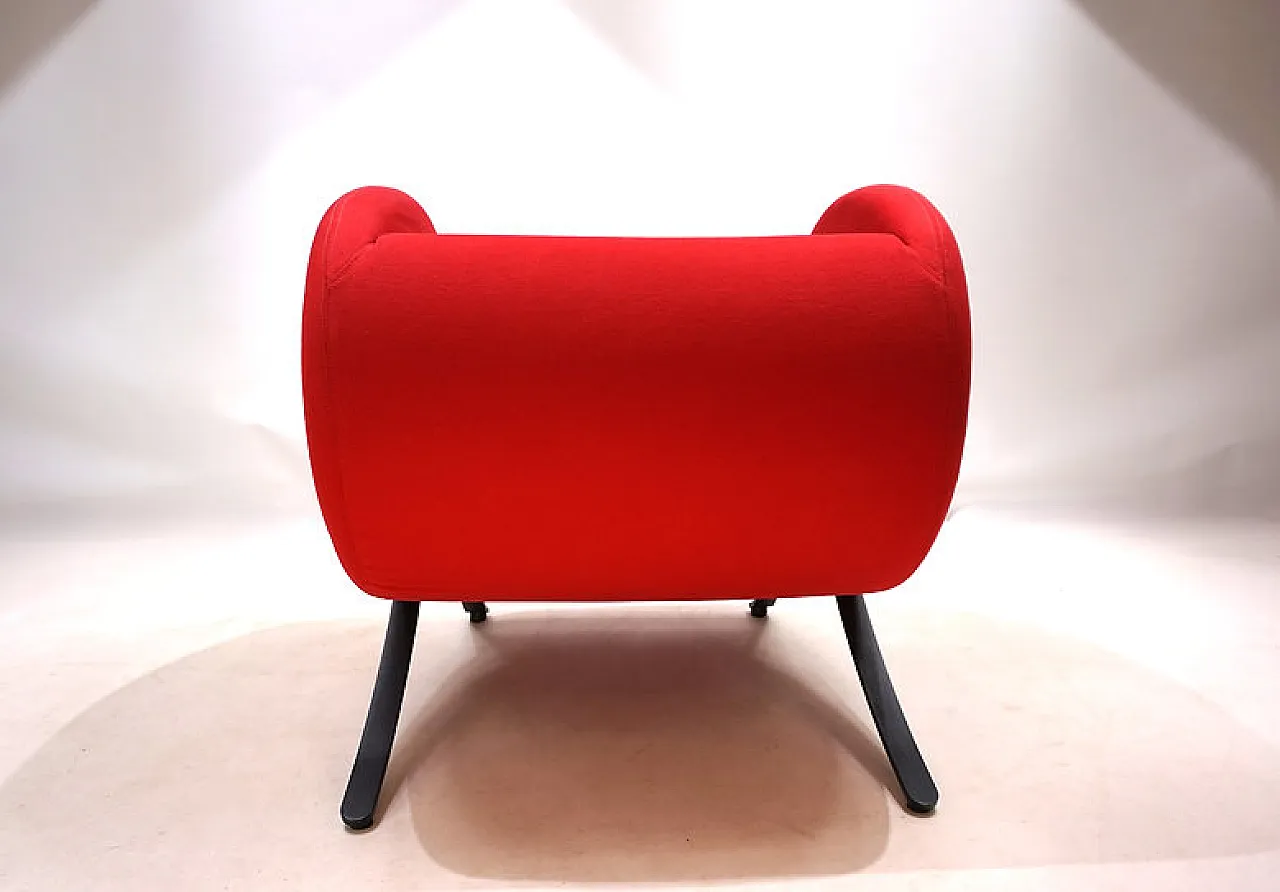 Arflex Virgola lounge chair by Jaacov Kaufman, 1990s 4