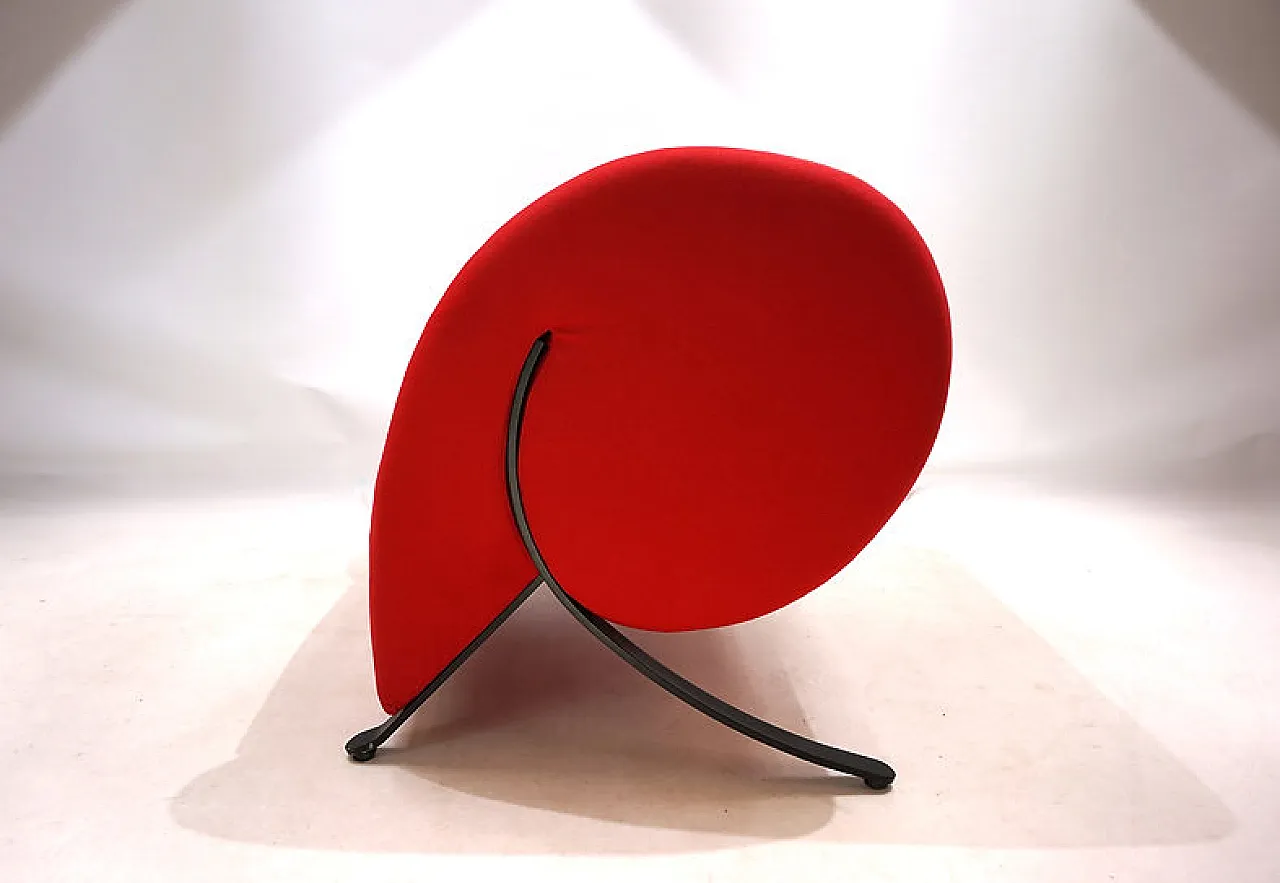 Arflex Virgola lounge chair by Jaacov Kaufman, 1990s 6