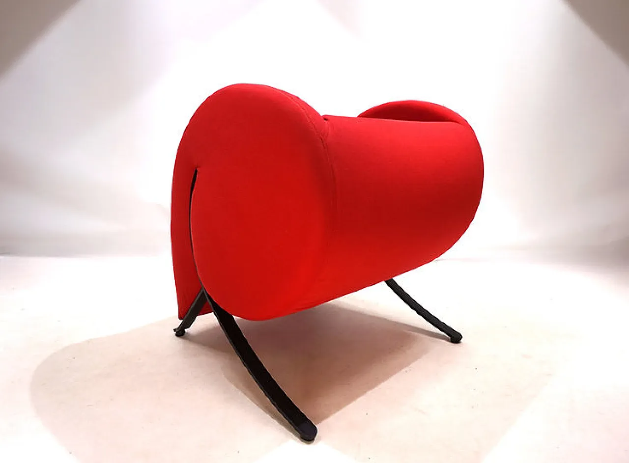 Arflex Virgola lounge chair by Jaacov Kaufman, 1990s 9