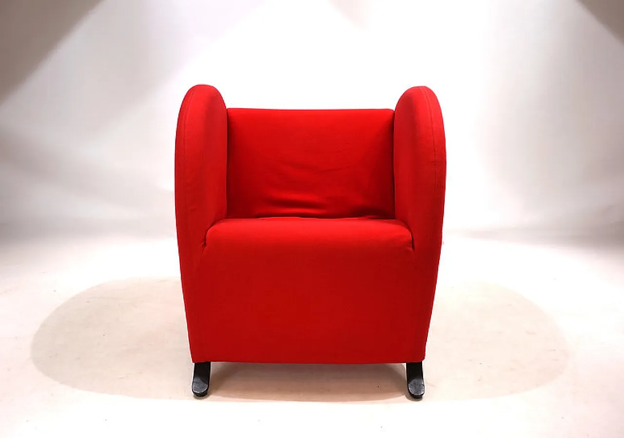 Arflex Virgola lounge chair by Jaacov Kaufman, 1990s 14