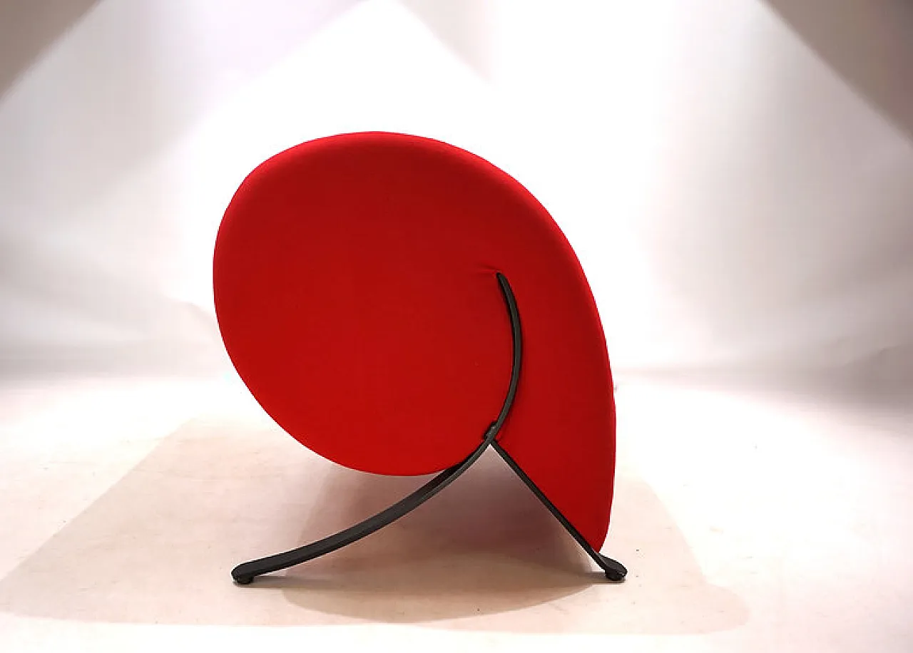 Arflex Virgola lounge chair by Jaacov Kaufman, 1990s 15