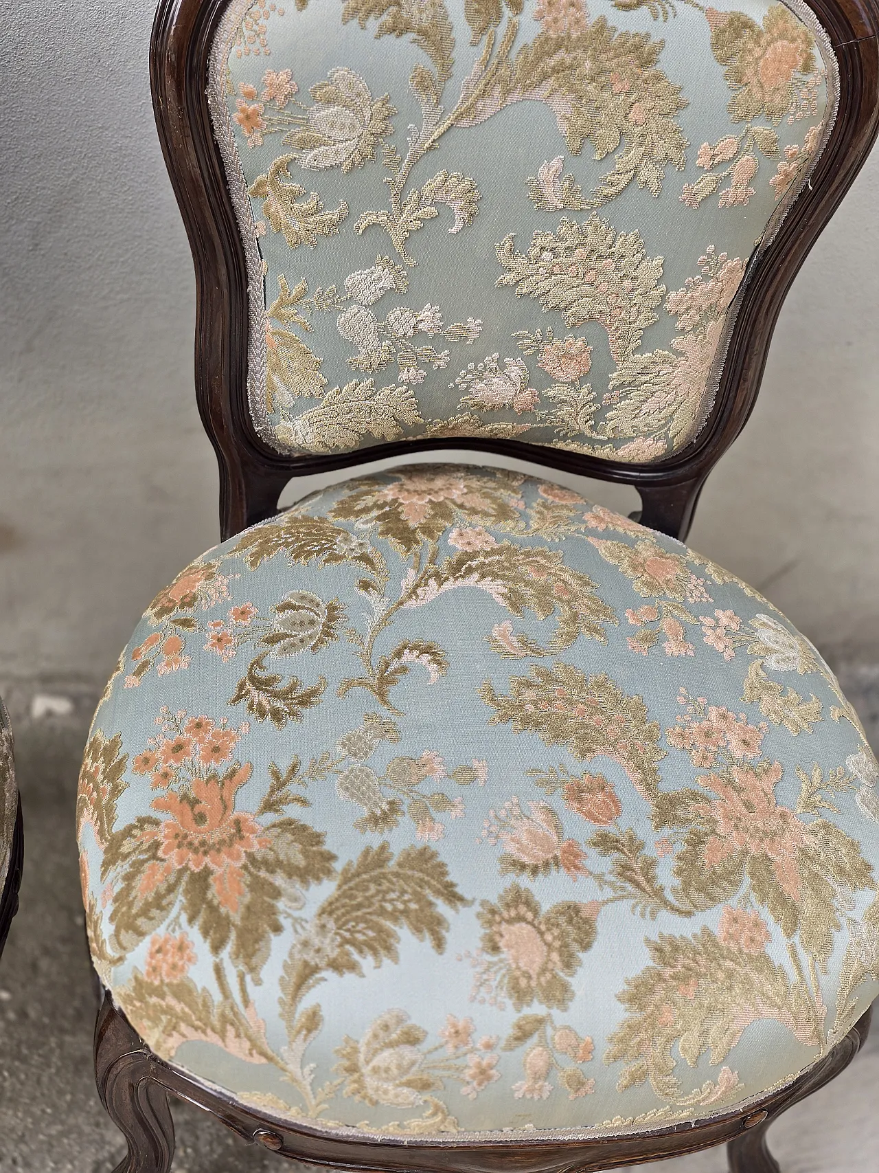 British armchairs with original upholstery, 19th century 5