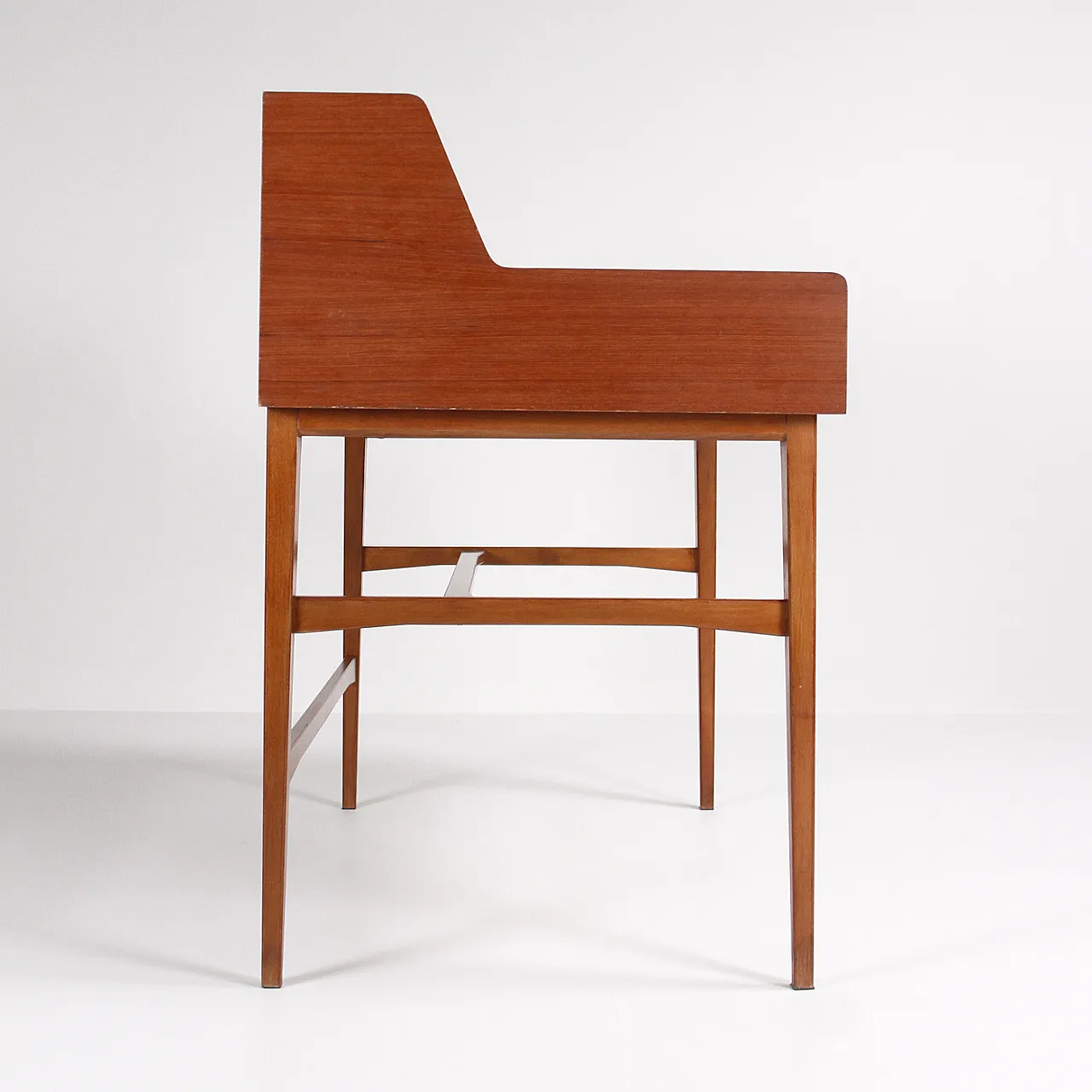 Teak dressing table/desk with drawer, 1960s 7