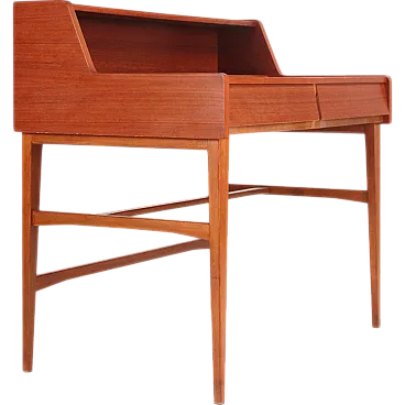 Teak dressing table/desk with drawer, 1960s