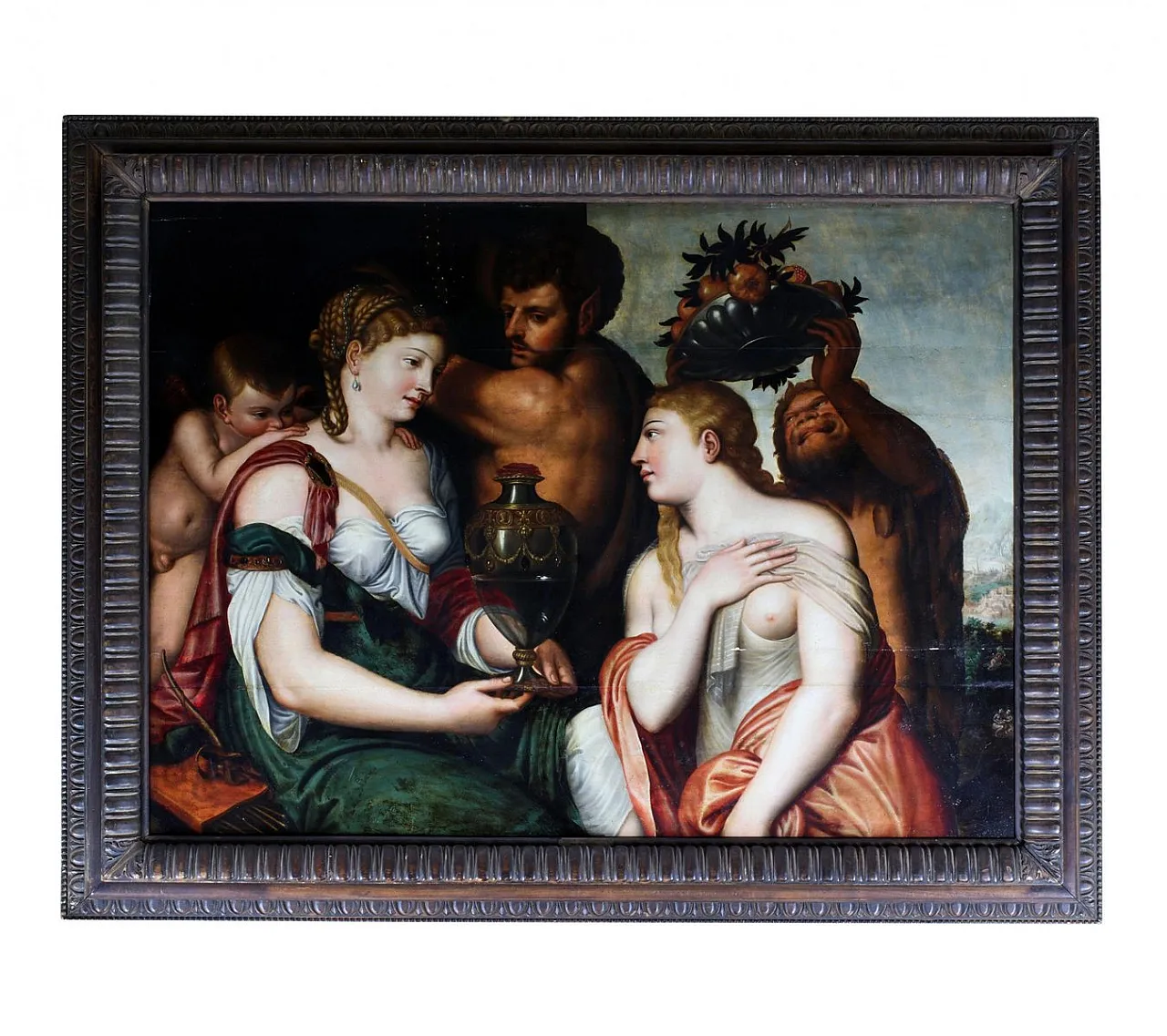 Frans Floris de Vriendt, olio su tela, '500 1