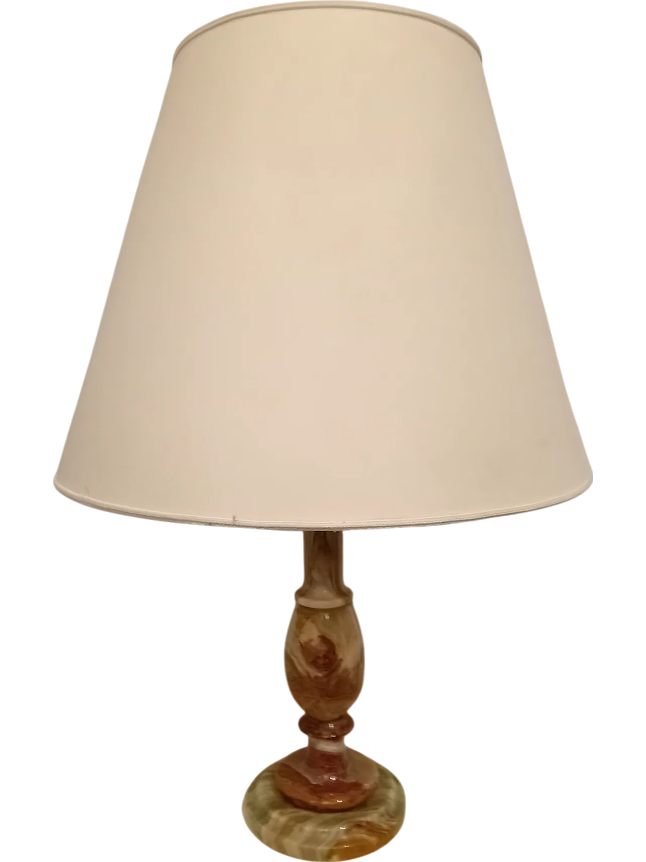 Table lamp in Green Onyx 8