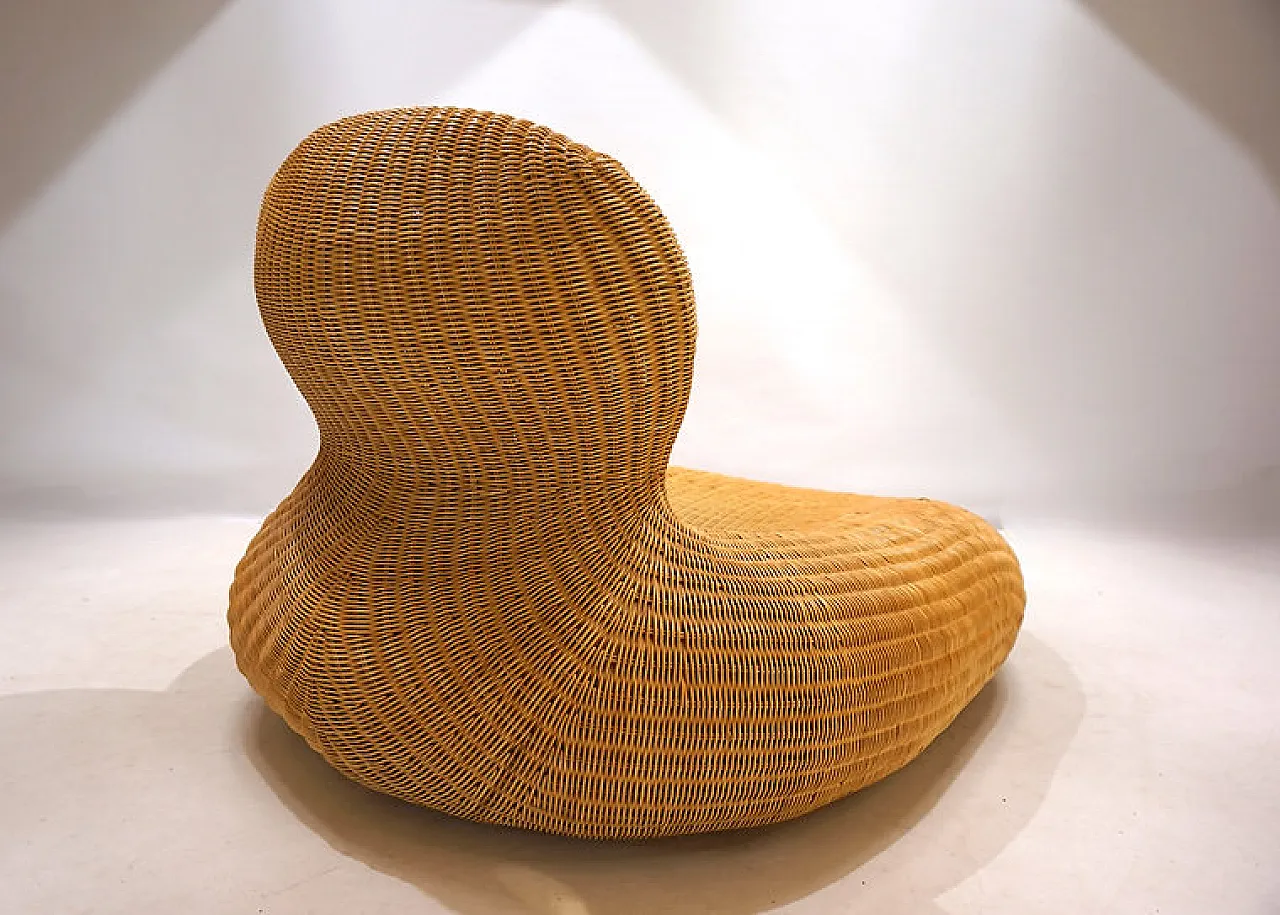 Storvik armachair in rattan by Carl Öjerstam for Ikea, 2000 6