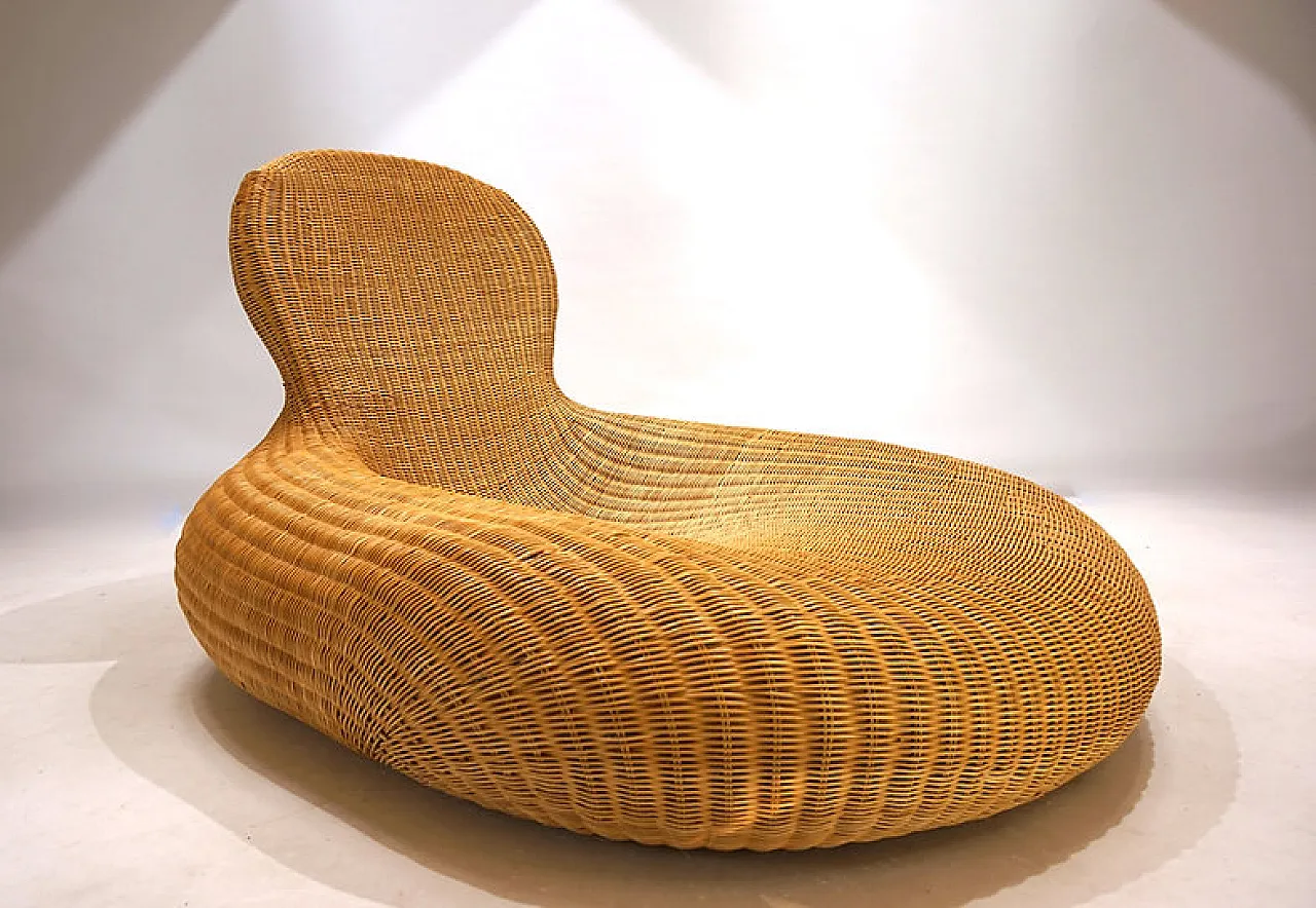 Storvik armachair in rattan by Carl Öjerstam for Ikea, 2000 7