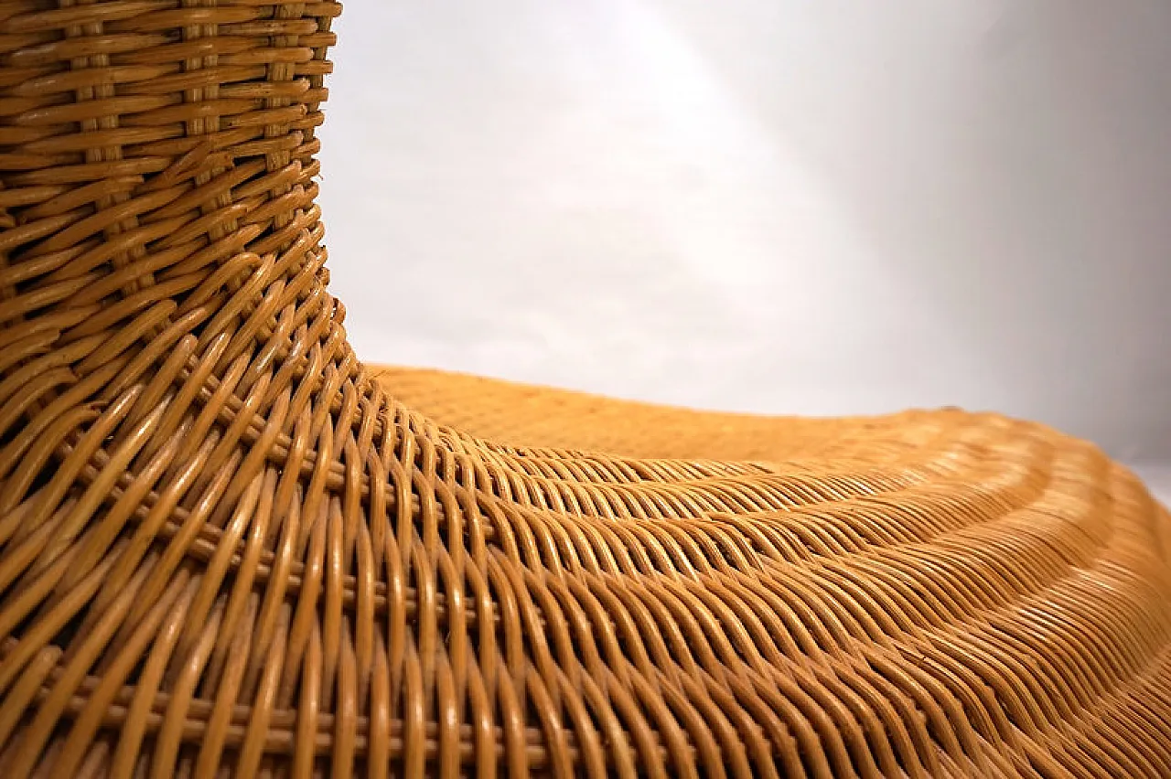 Storvik armachair in rattan by Carl Öjerstam for Ikea, 2000 10