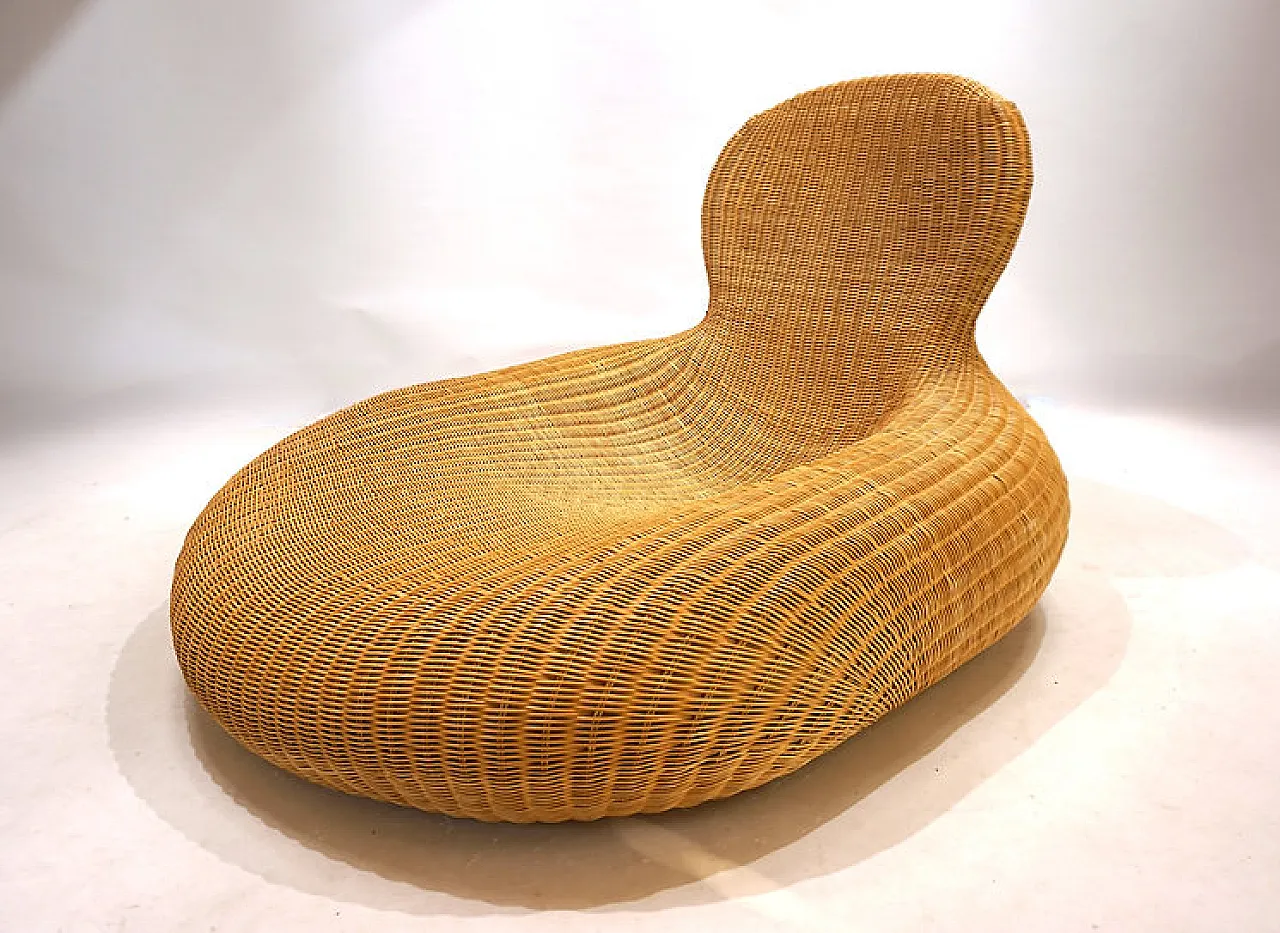 Storvik armachair in rattan by Carl Öjerstam for Ikea, 2000 13