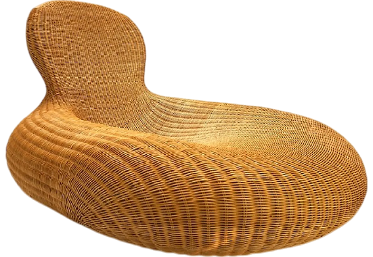 Storvik armachair in rattan by Carl Öjerstam for Ikea, 2000 16